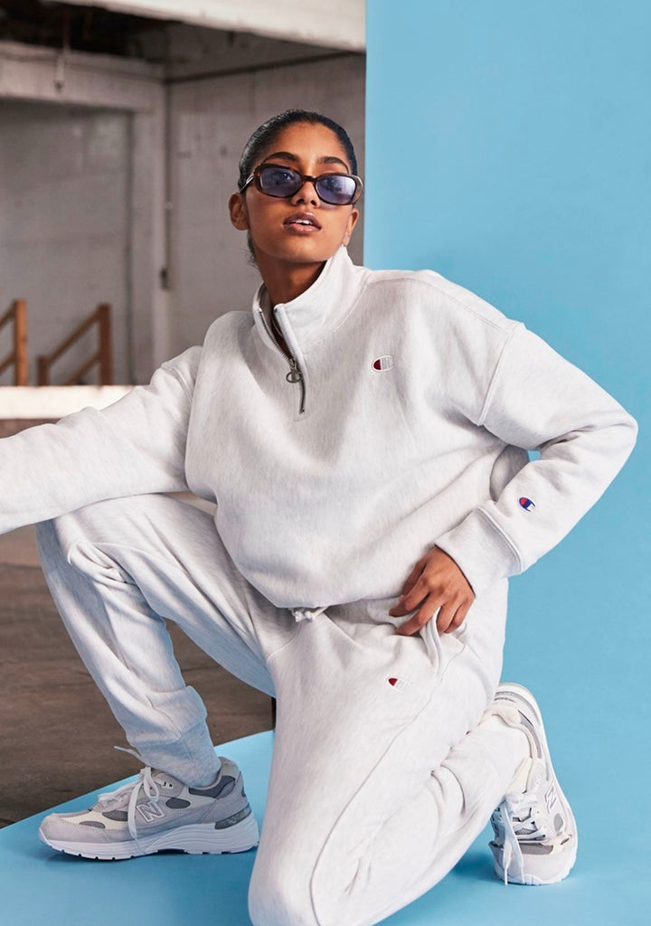 Champion Women’s Reverse Weave Oversize Quarter Zip