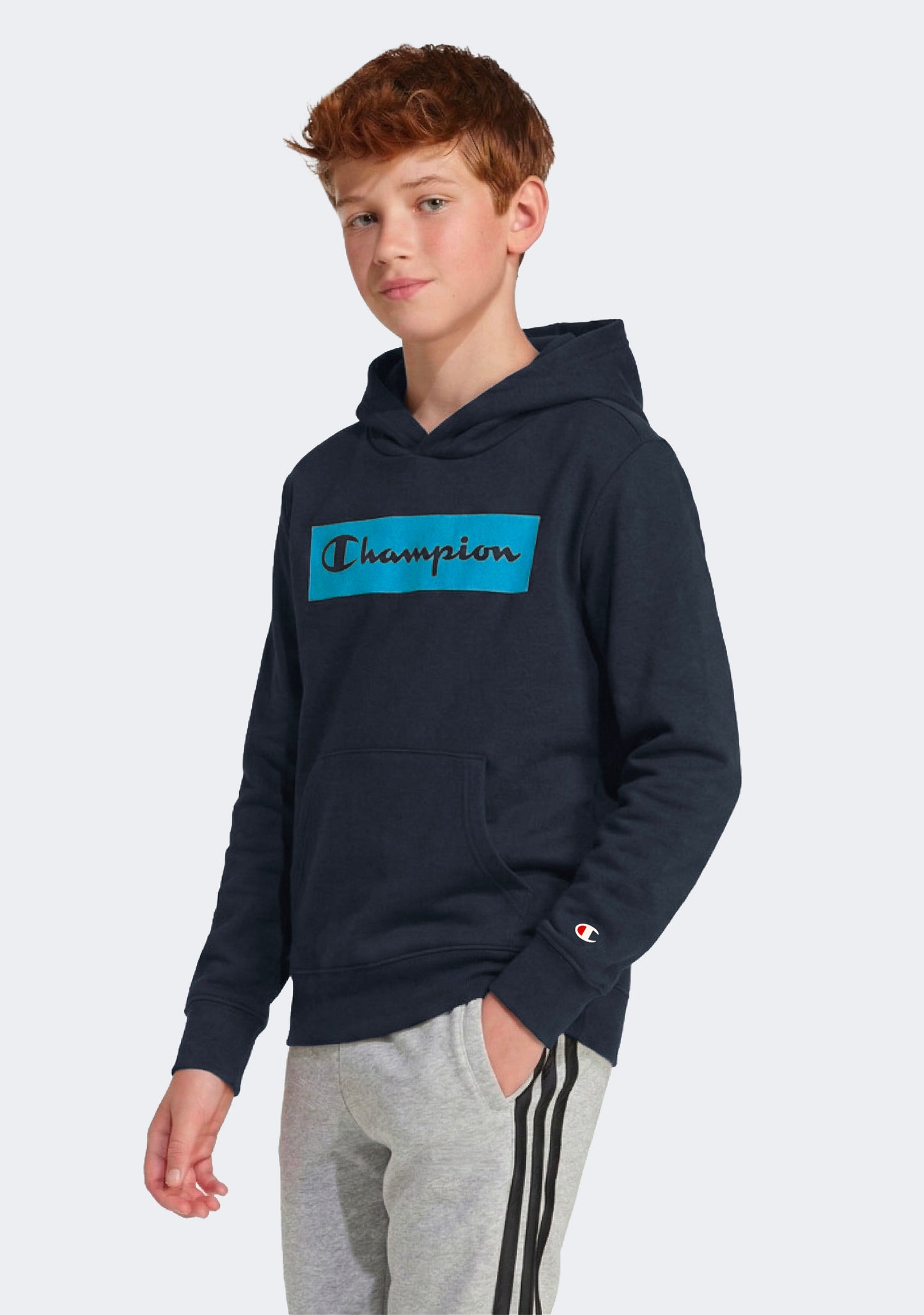 Champion Boys' EU Flockbox Hoodie