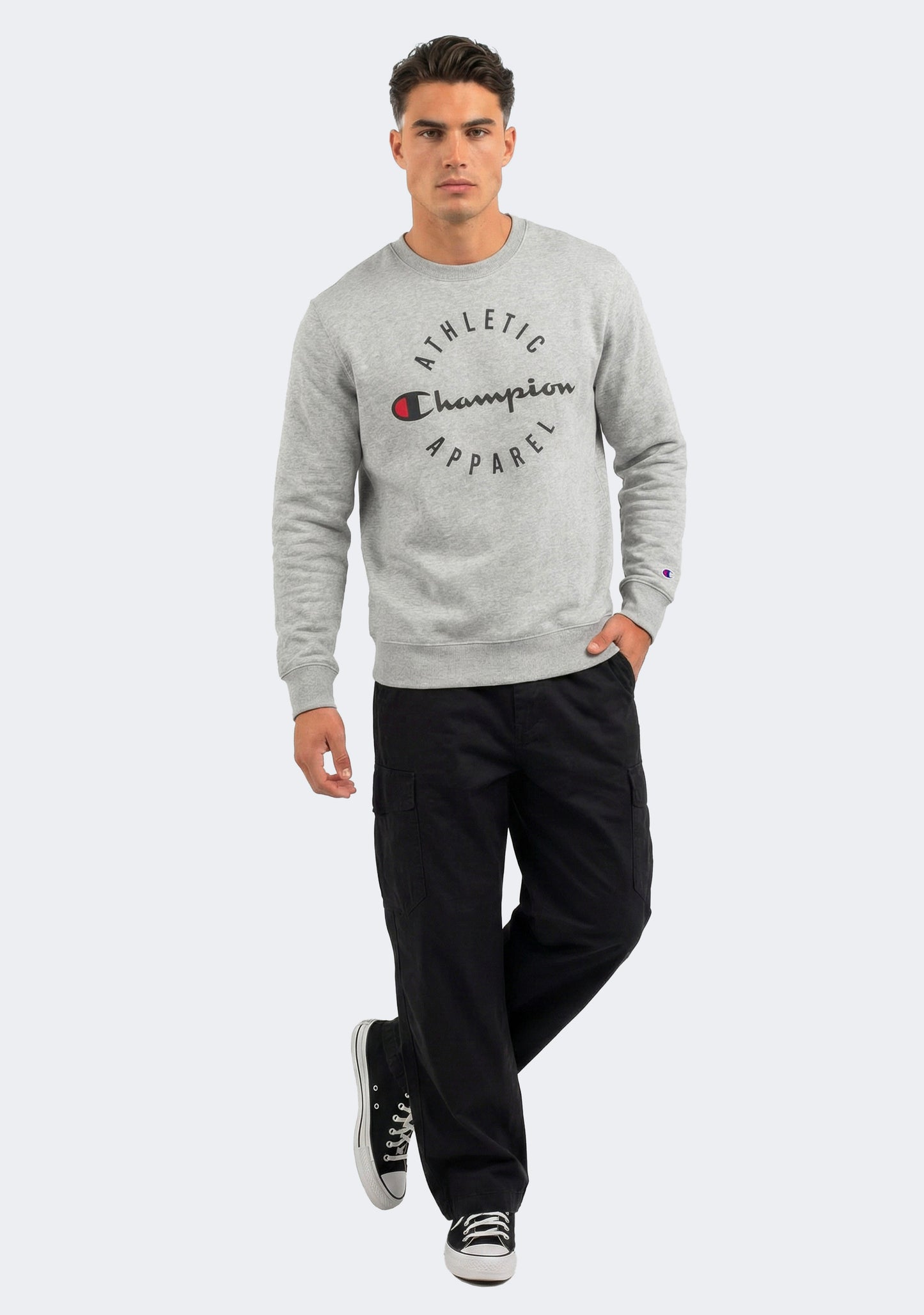 Champion Men's SPS Graphic Print Crew