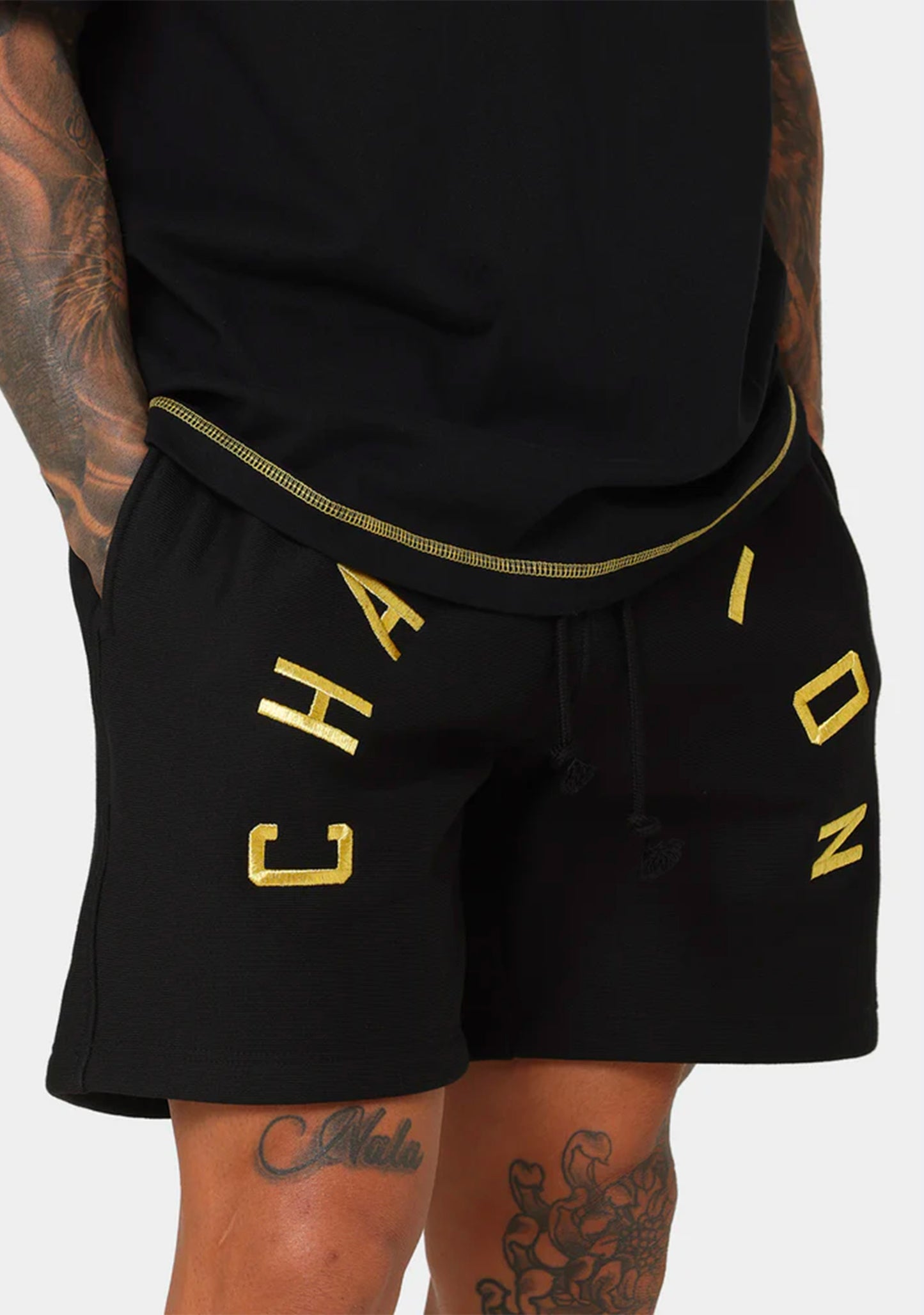 Champion Men's Reverse Weave Arch Logo Shorts