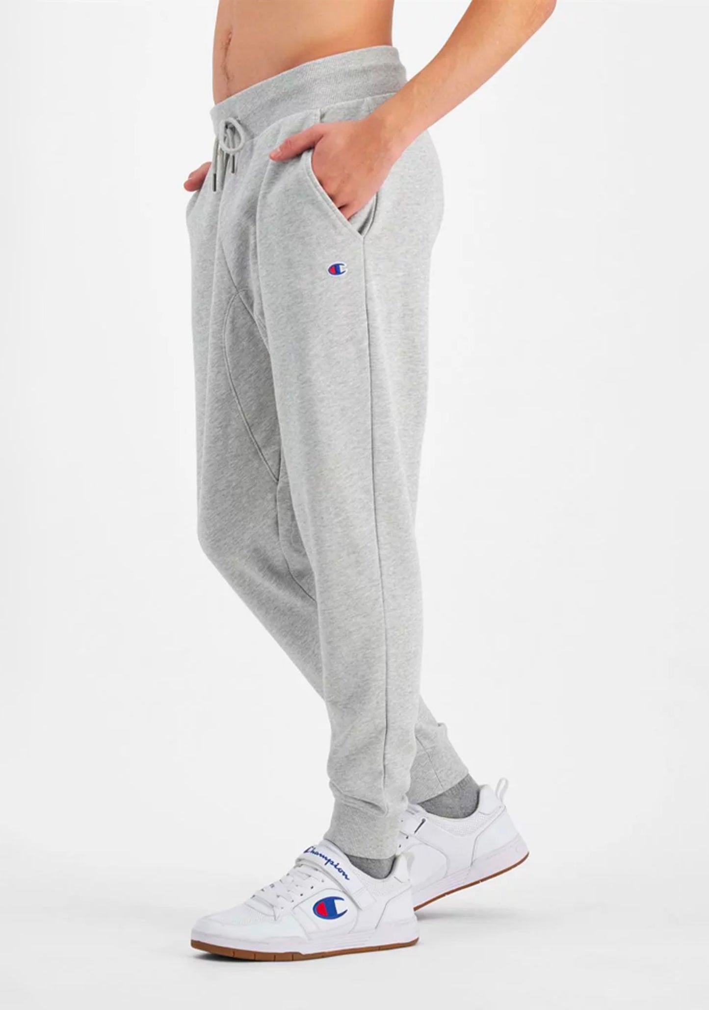 Champion Men's French Terry C Logo Track Pants