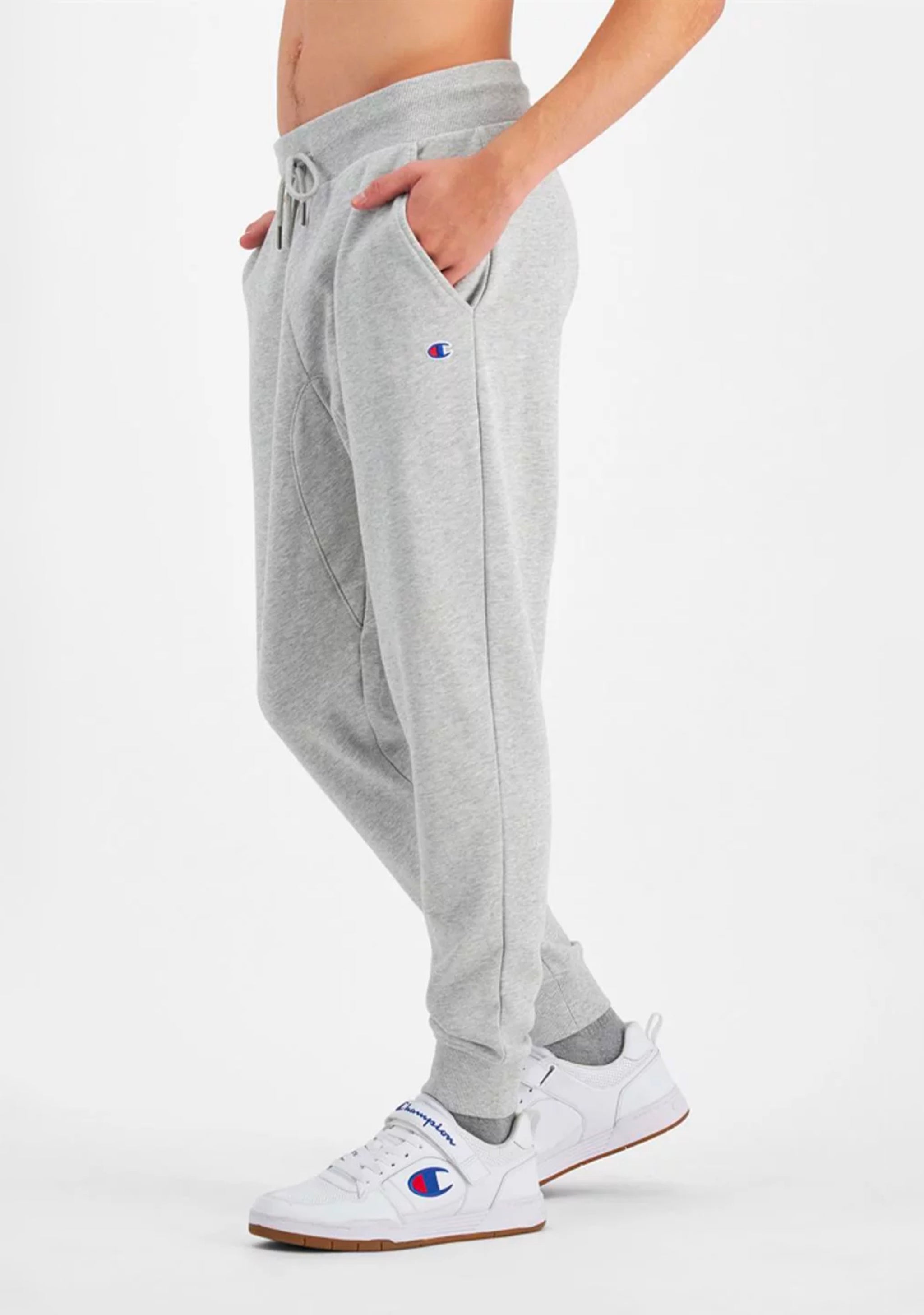 Champion Men's French Terry C Logo Track Pants