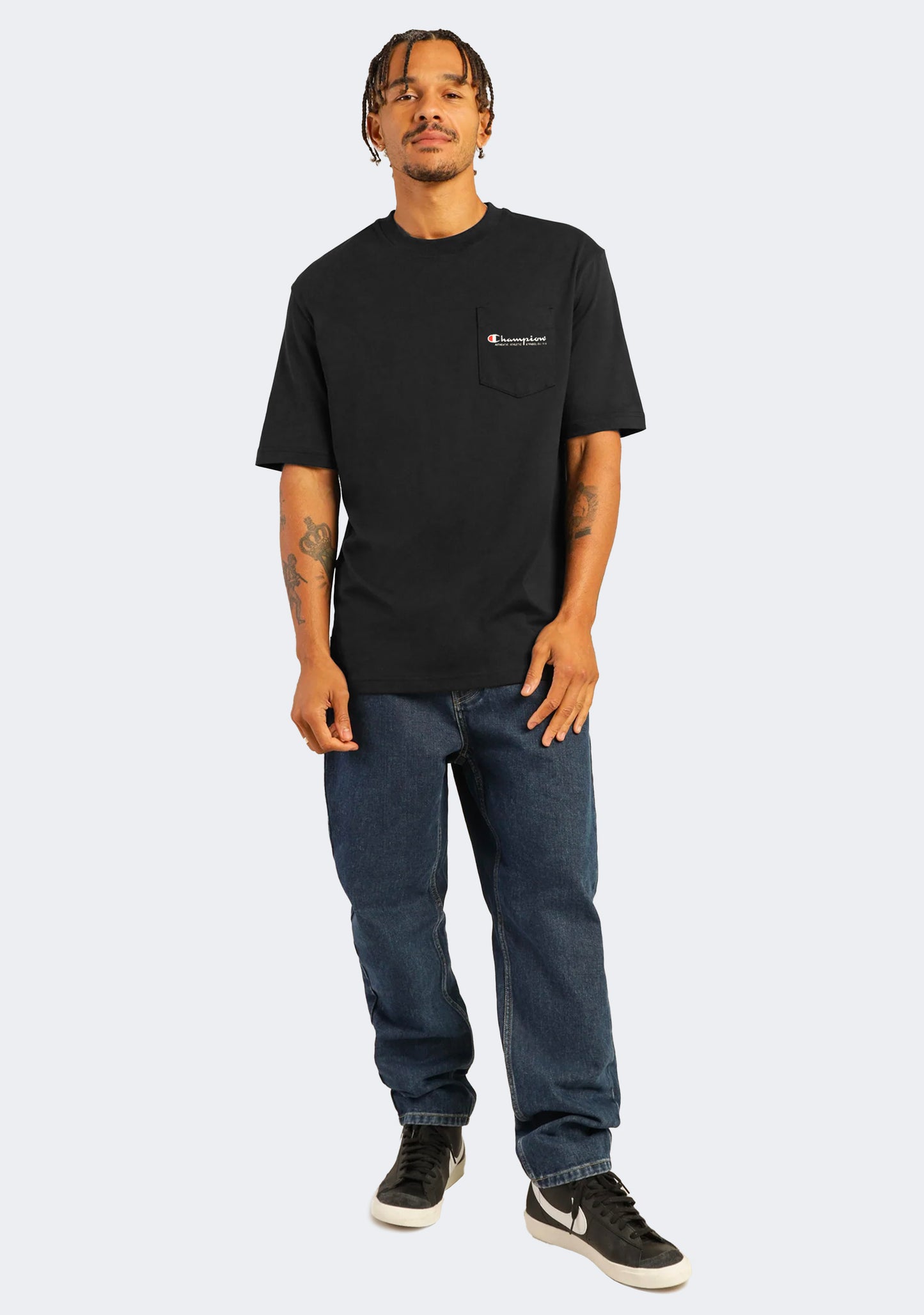 Champion Men's Recycled Jersey Script Tee