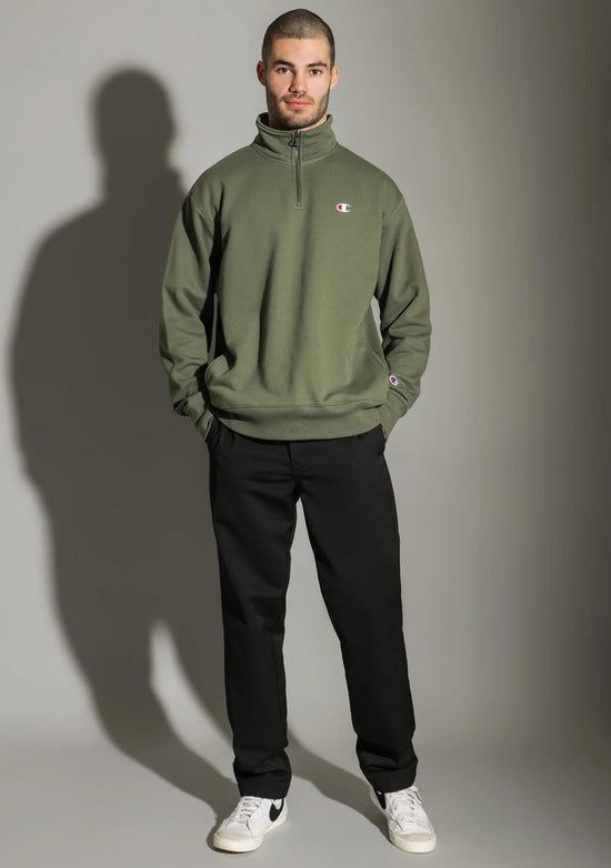 Champion Men's Reverse Weave Terry Quarter Zip