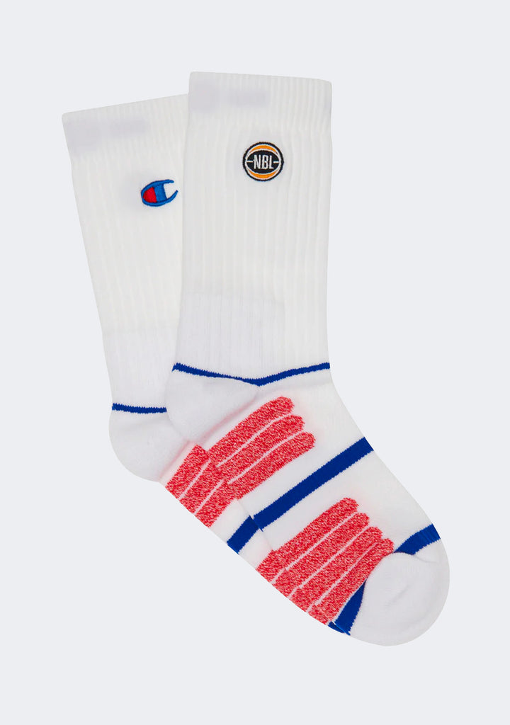 Champion Men's NBL Quarter Crew 2 Pack
