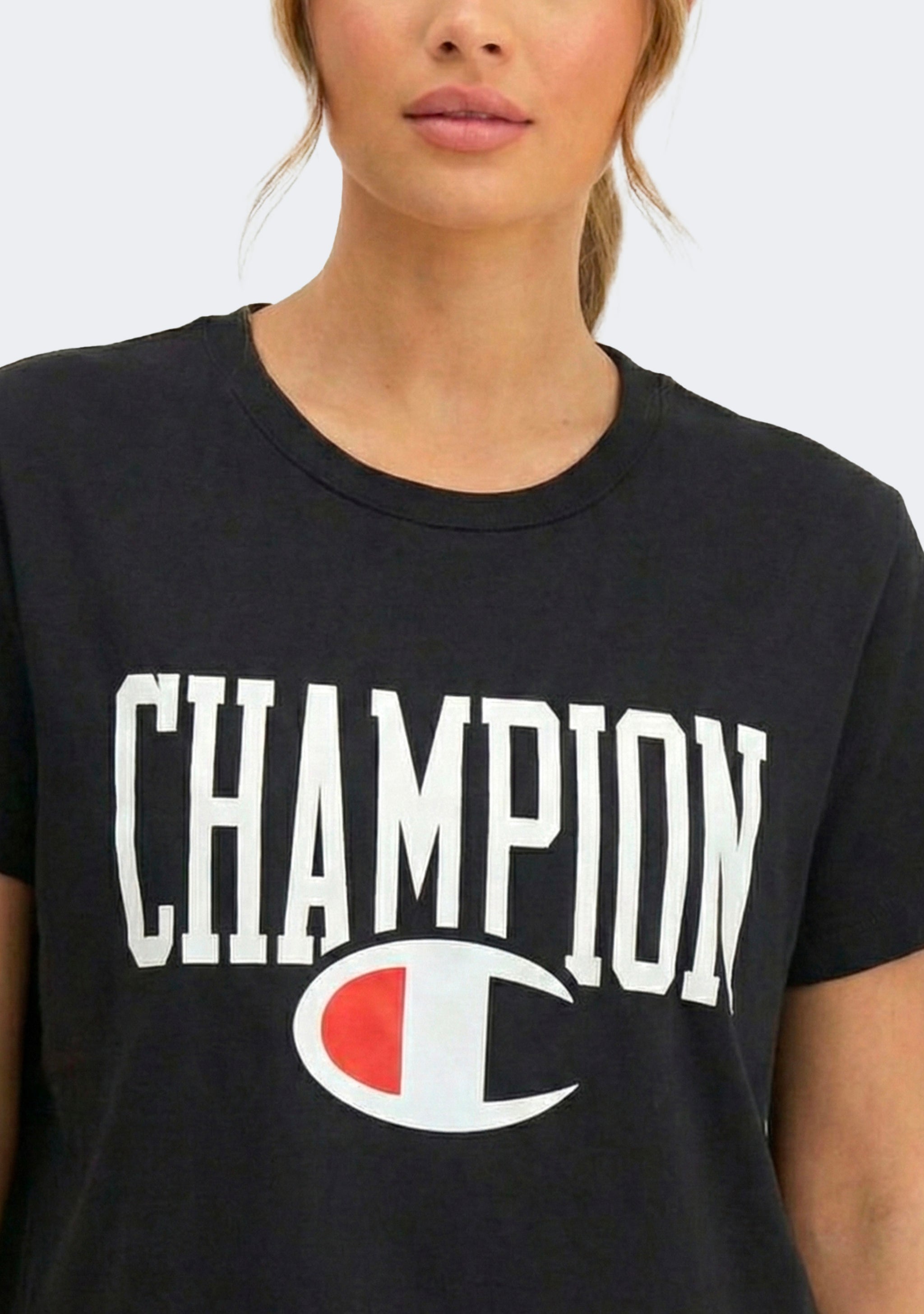 Champion Women's SPS Graphic Boxy Tee