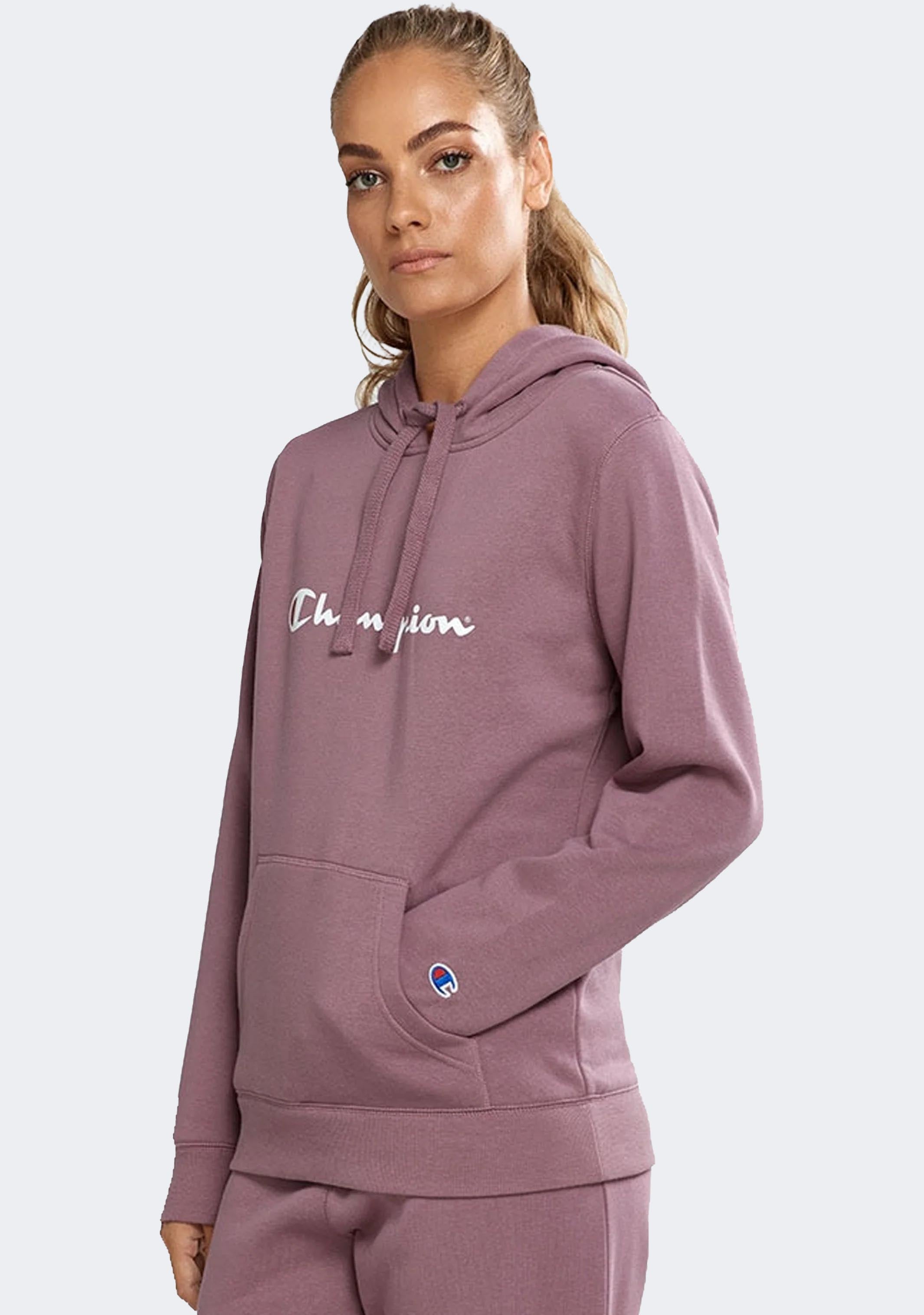 Champion Women’s Script Hoodie Lilac