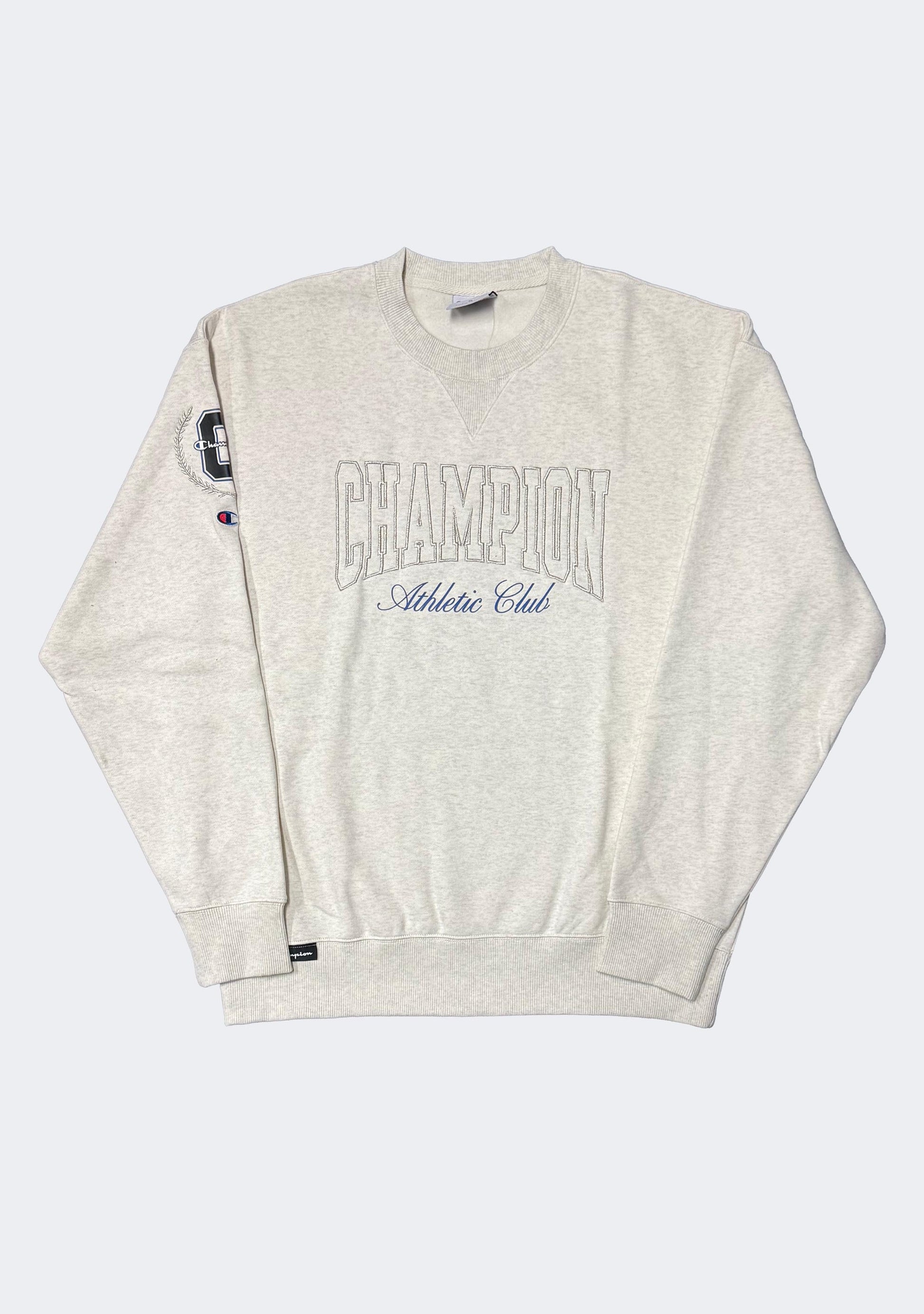 Champion Men's Rochester Varsity Pullover Washed Grey