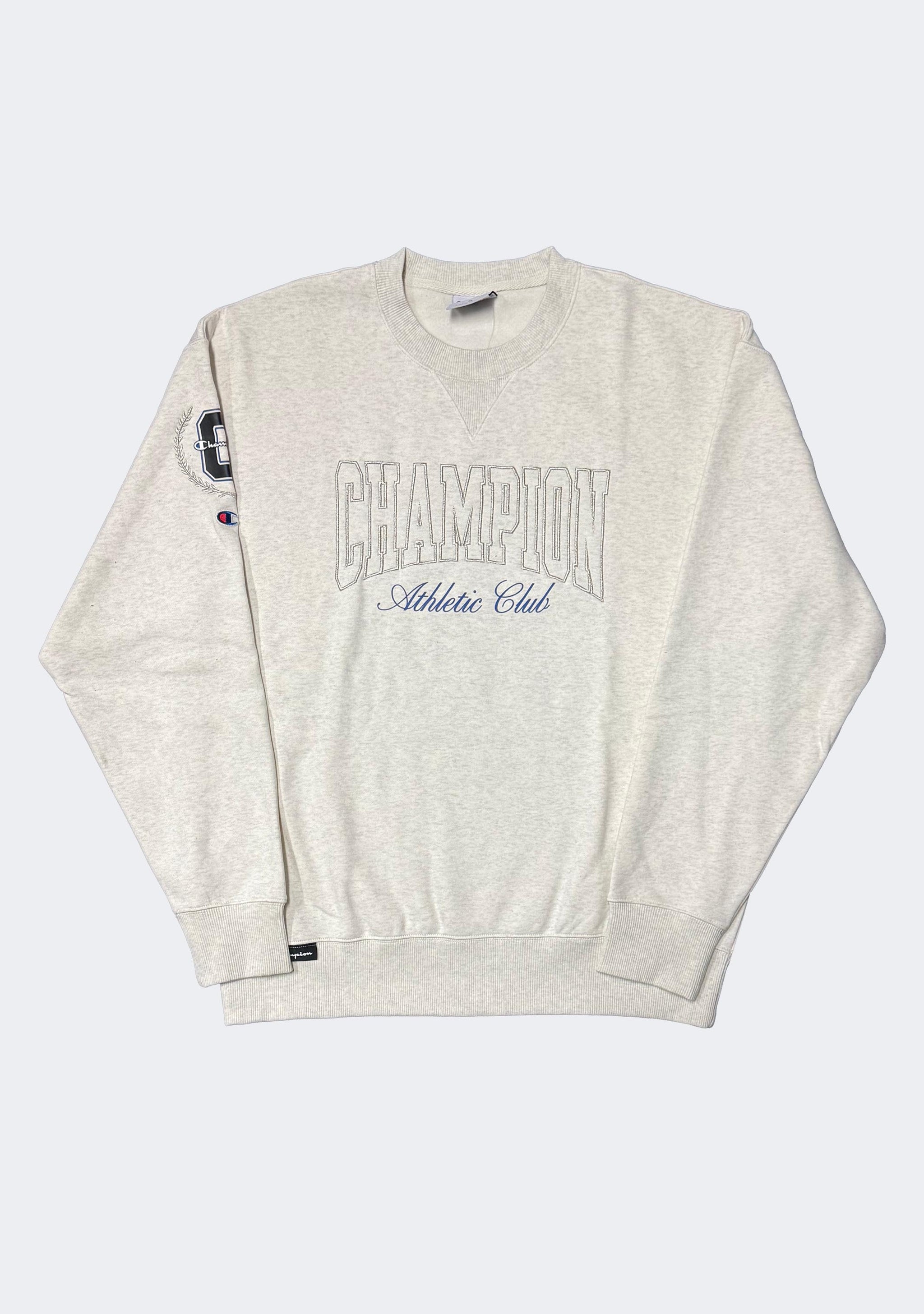 Champion Men's Rochester Varsity Pullover Washed Grey