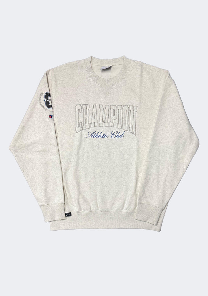 Champion Men's Rochester Varsity Pullover Washed Grey