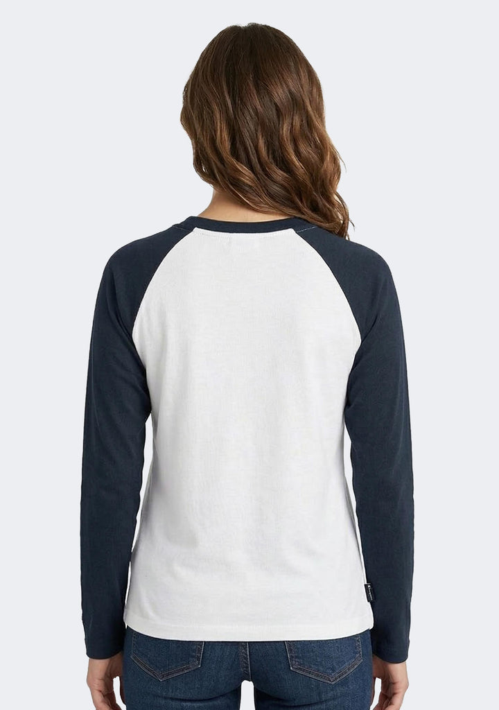 Champion Women's Colourblock Raglan Long Sleeve Tee
