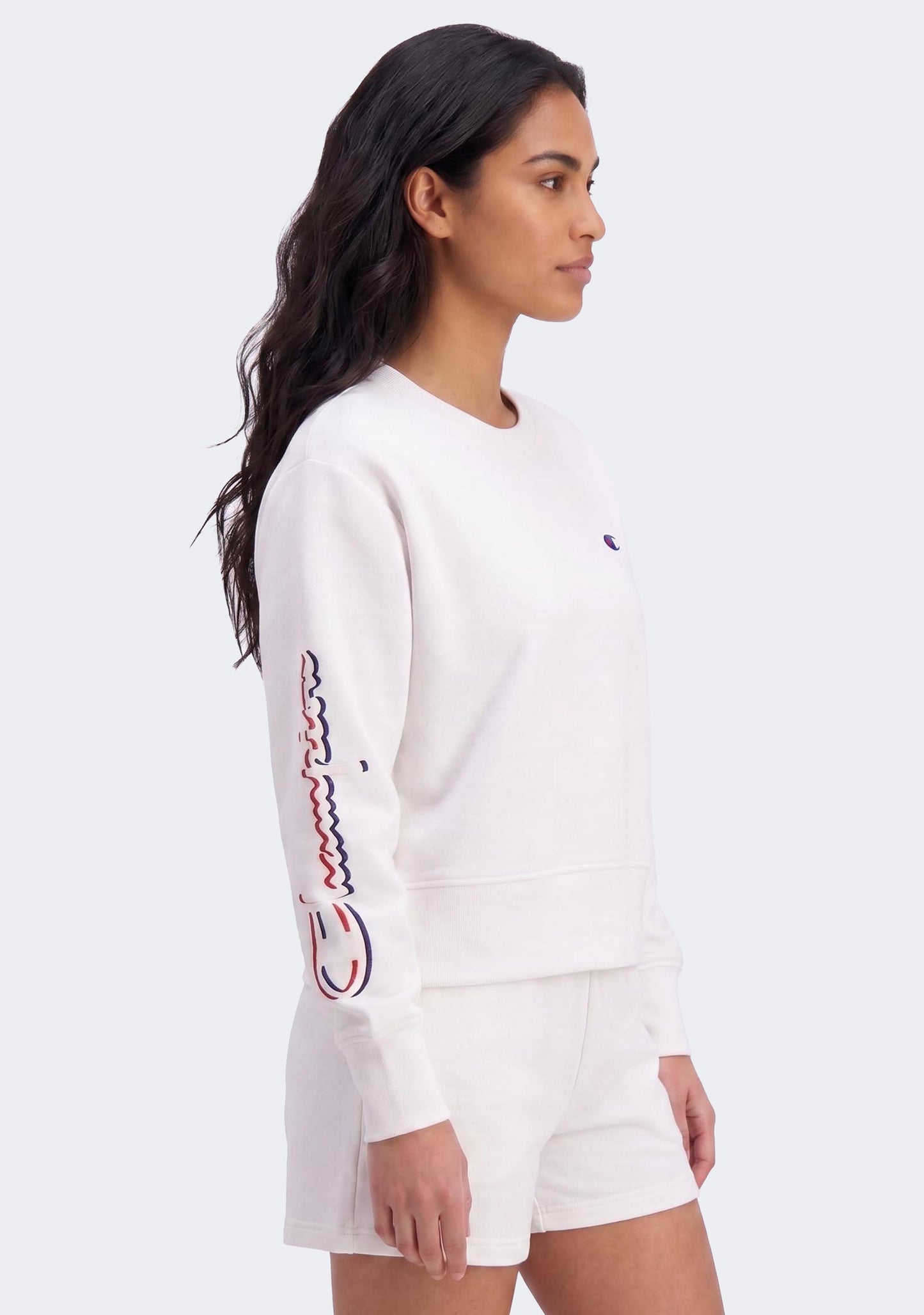 Champion Women's SPS Graphic Crop Pullover