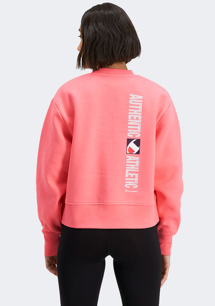 Champion Womens SPS Graphic Crop Pullover