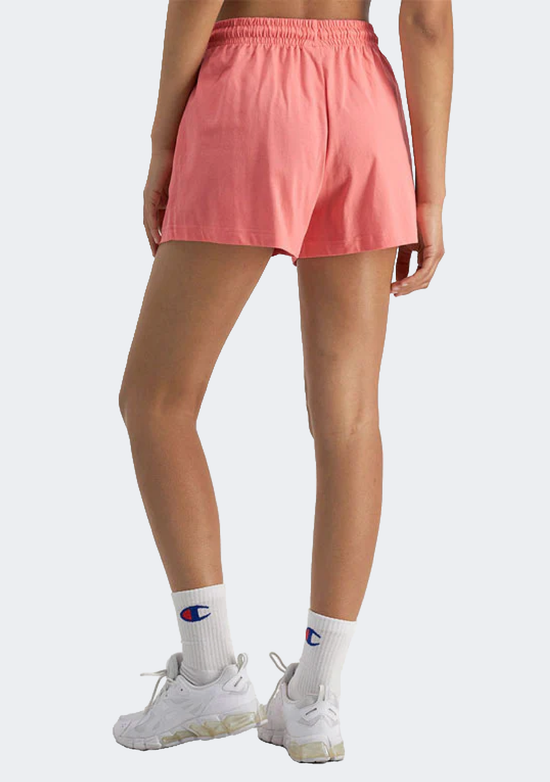 Champion Women's Jersey Hi-Waist Script Short
