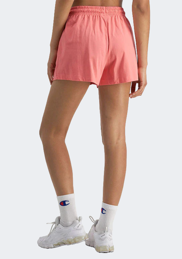 Champion Women's Jersey Hi-Waist Script Short