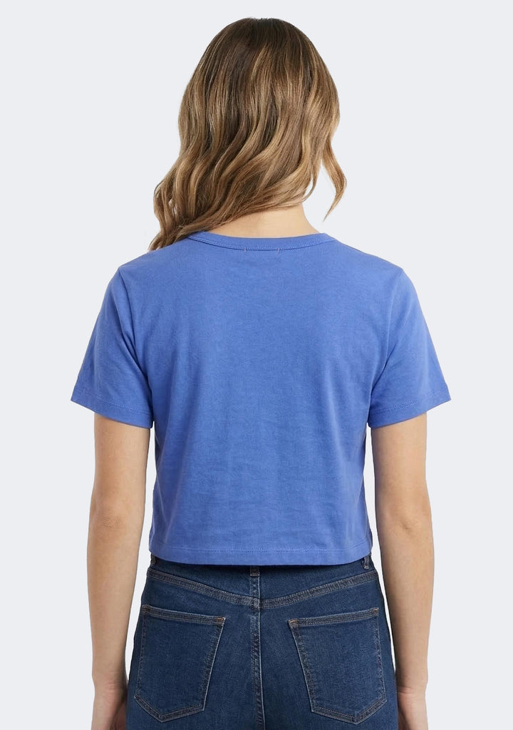 Champion Women's Sporty Script Crop Tee