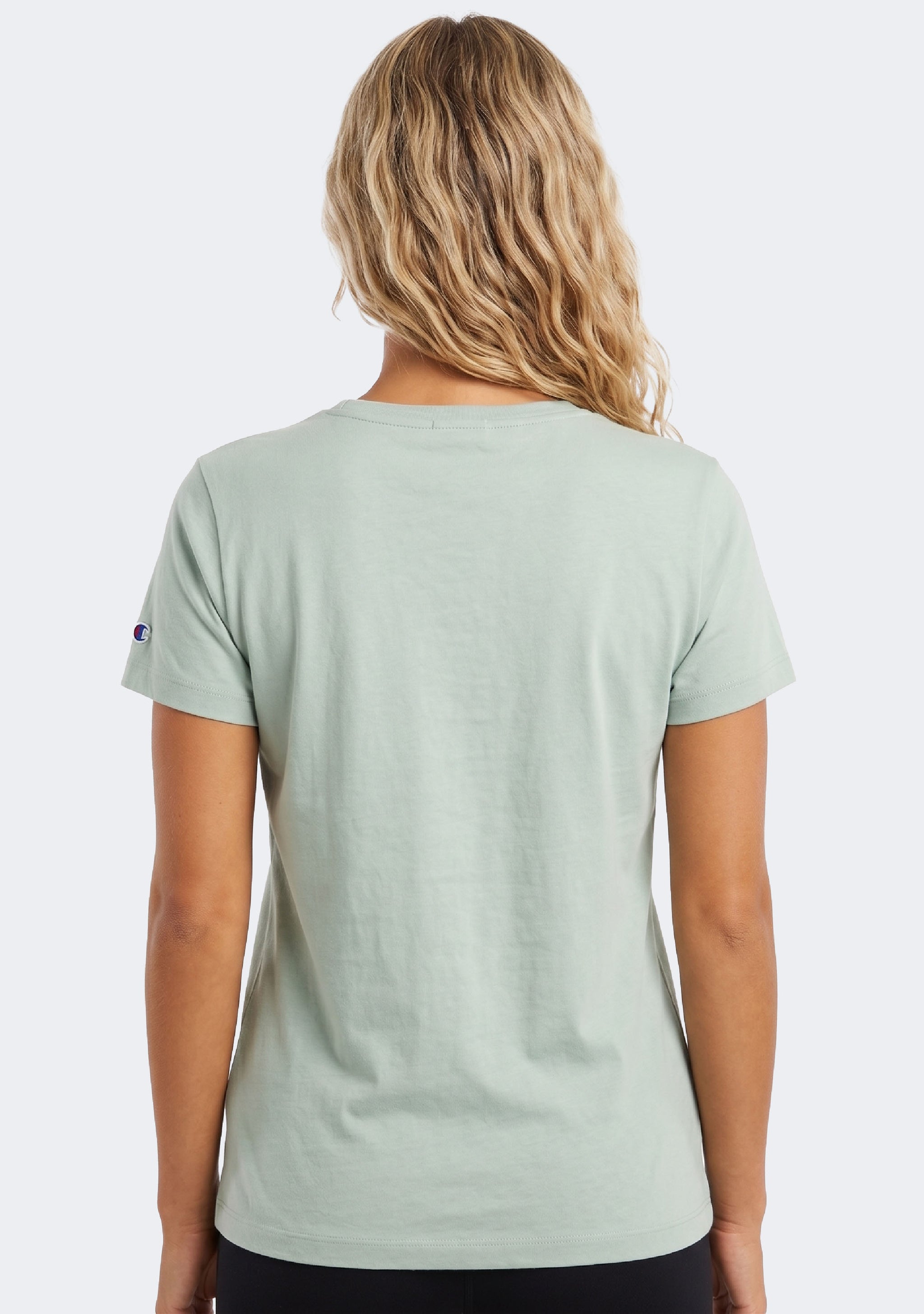 Champion Women's Short Sleeve Script Tee
