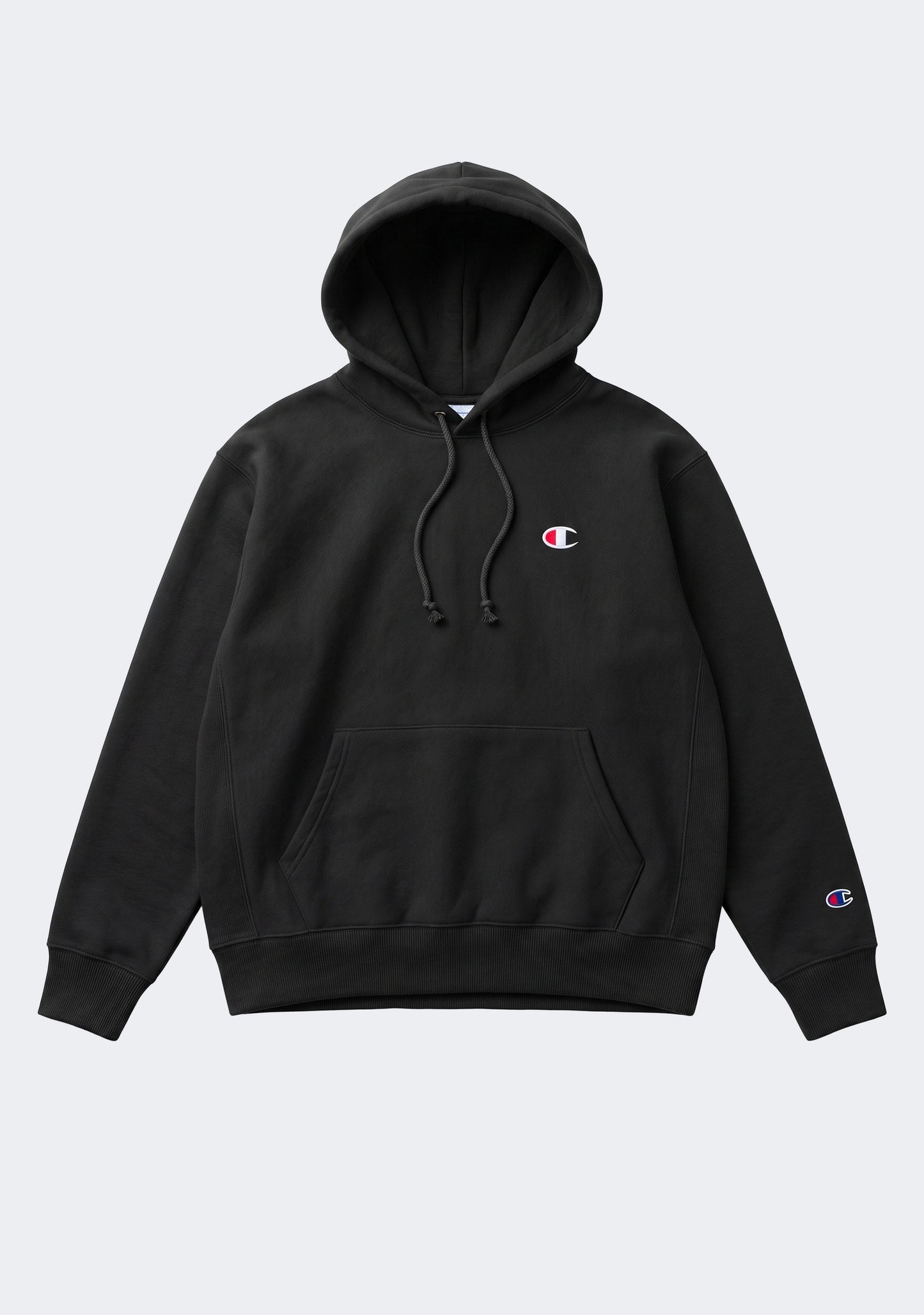 Champion Women’s Reverse Weave C Logo Regular Fit Hoodie Black