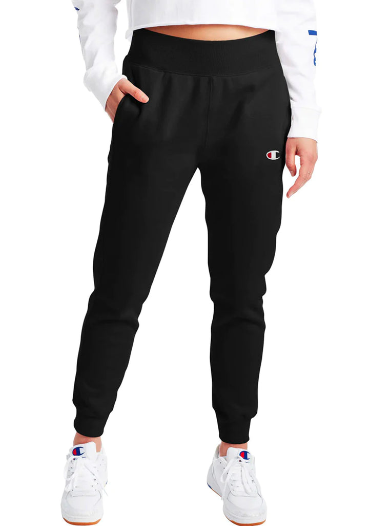 Champion Women’s Reverse Weave French Terry Slim Jogger Black
