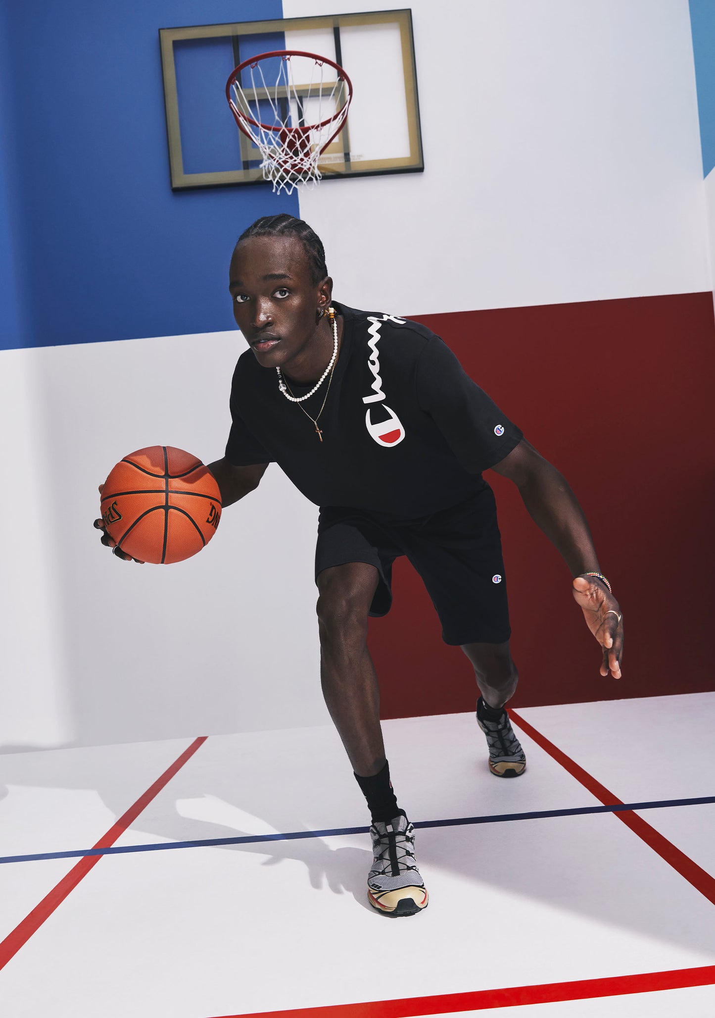 Champion Men’s C Logo Jersey Short