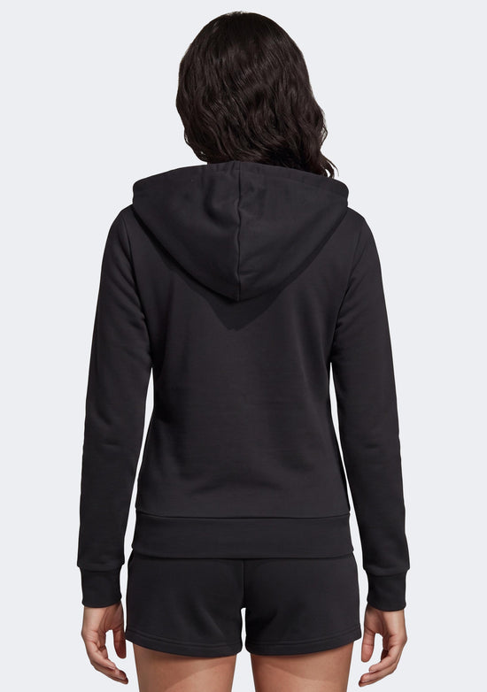Adidas Women's Essentials Plain Full Zip Hoodie