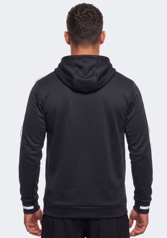 Adidas Men's Team 19 Pullover Hoodie Black/White
