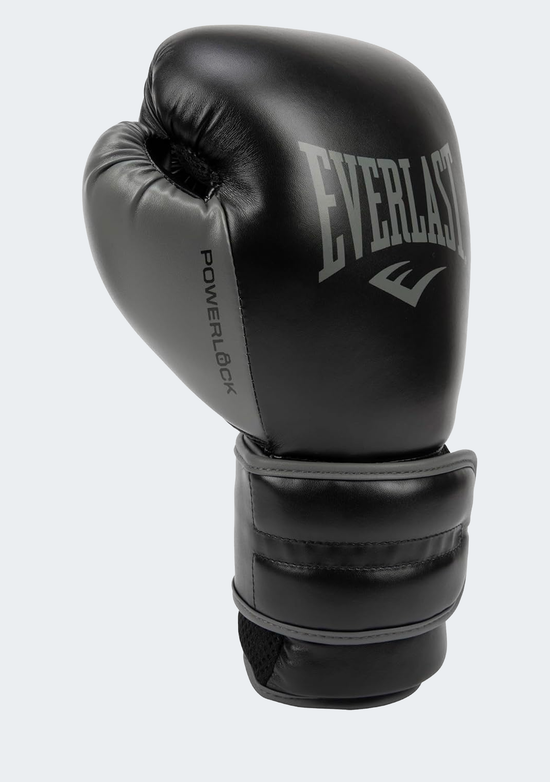 Everlast Powerlock2 Training Gloves Black/Grey
