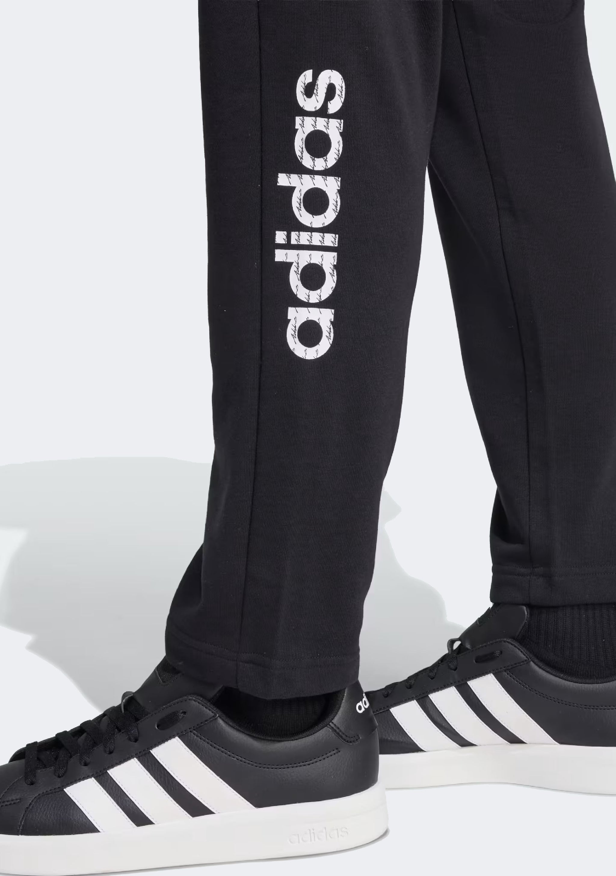 Adidas Men's Essentials Big Linear French Terry Pant