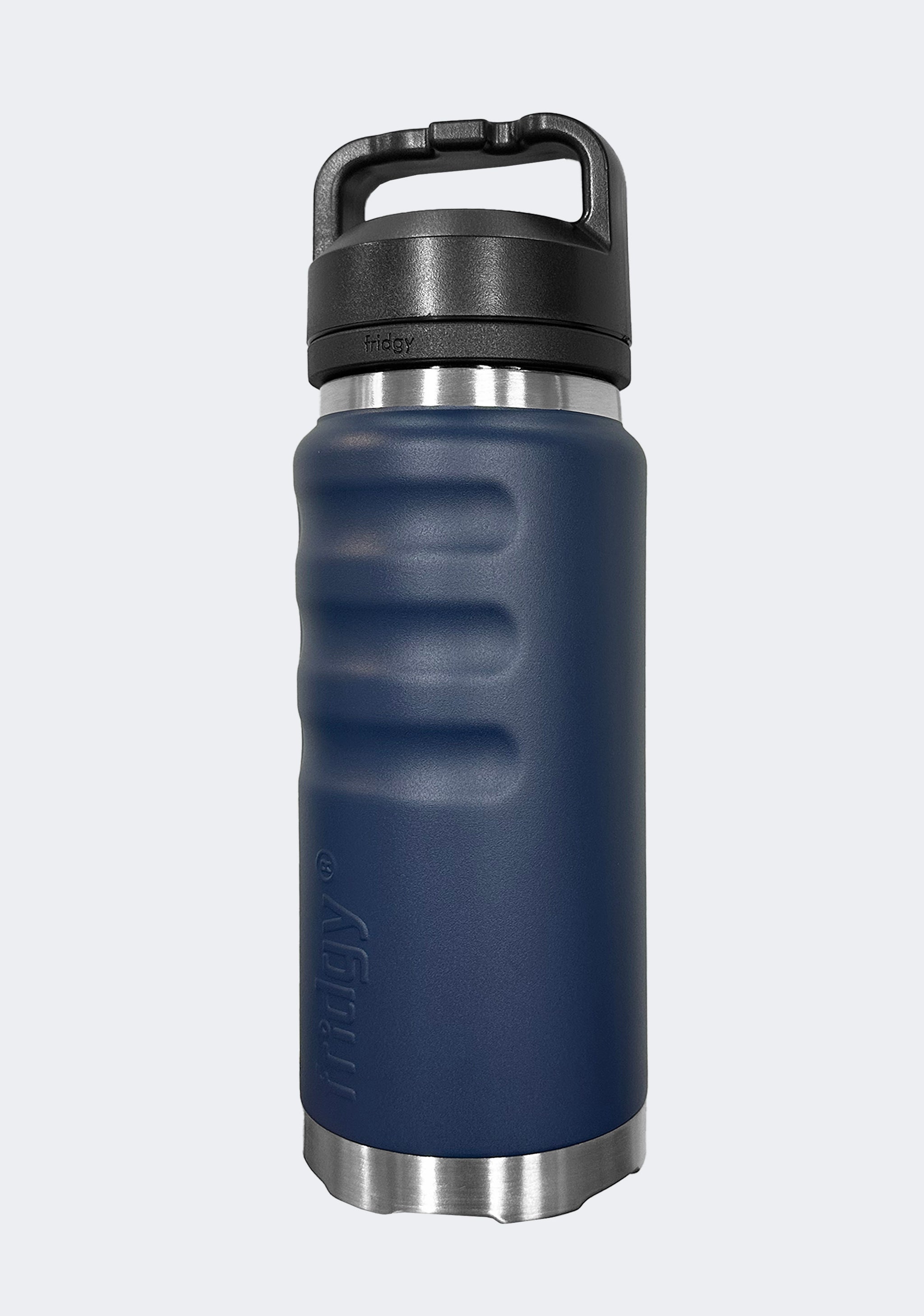 Fridgy 780mL Grip Range Dual Lid Water Bottle Navy