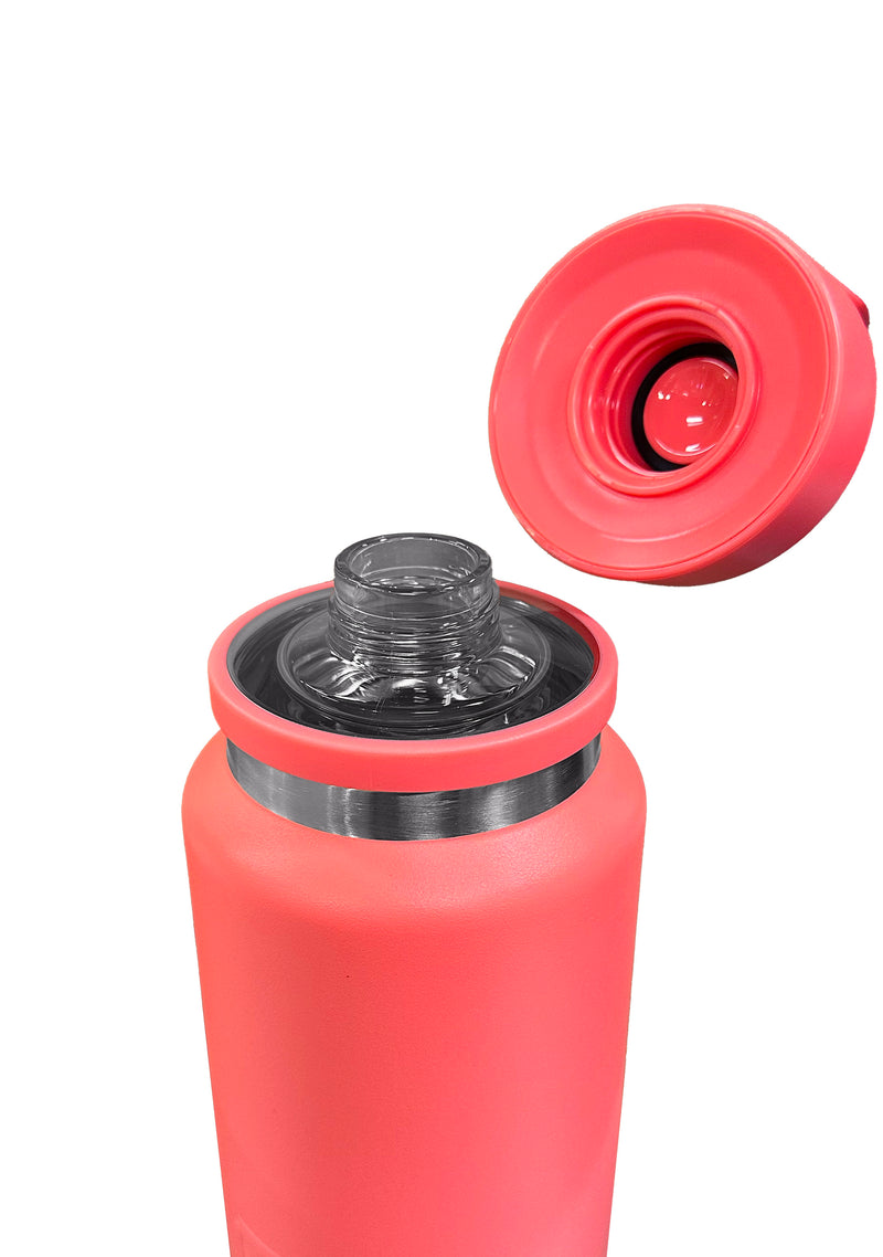 Fridgy 1080 mL Water Bottle Coral Pink
