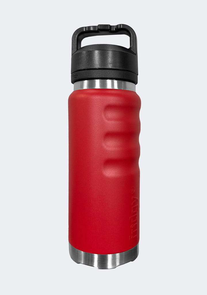 Fridgy 780mL Grip Range Dual Lid Water Bottle Red
