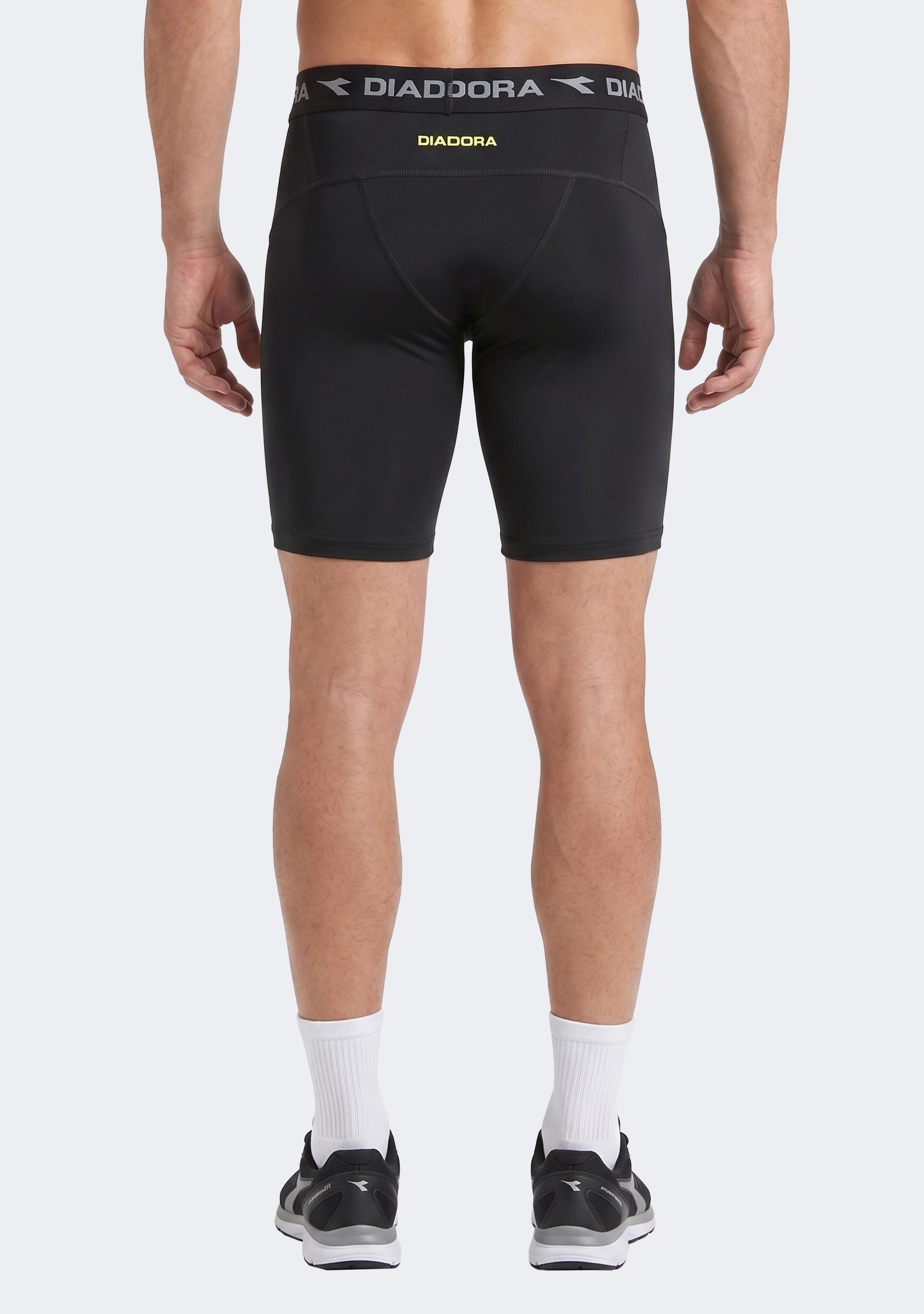 Diadora Men’s Black Compression Short
