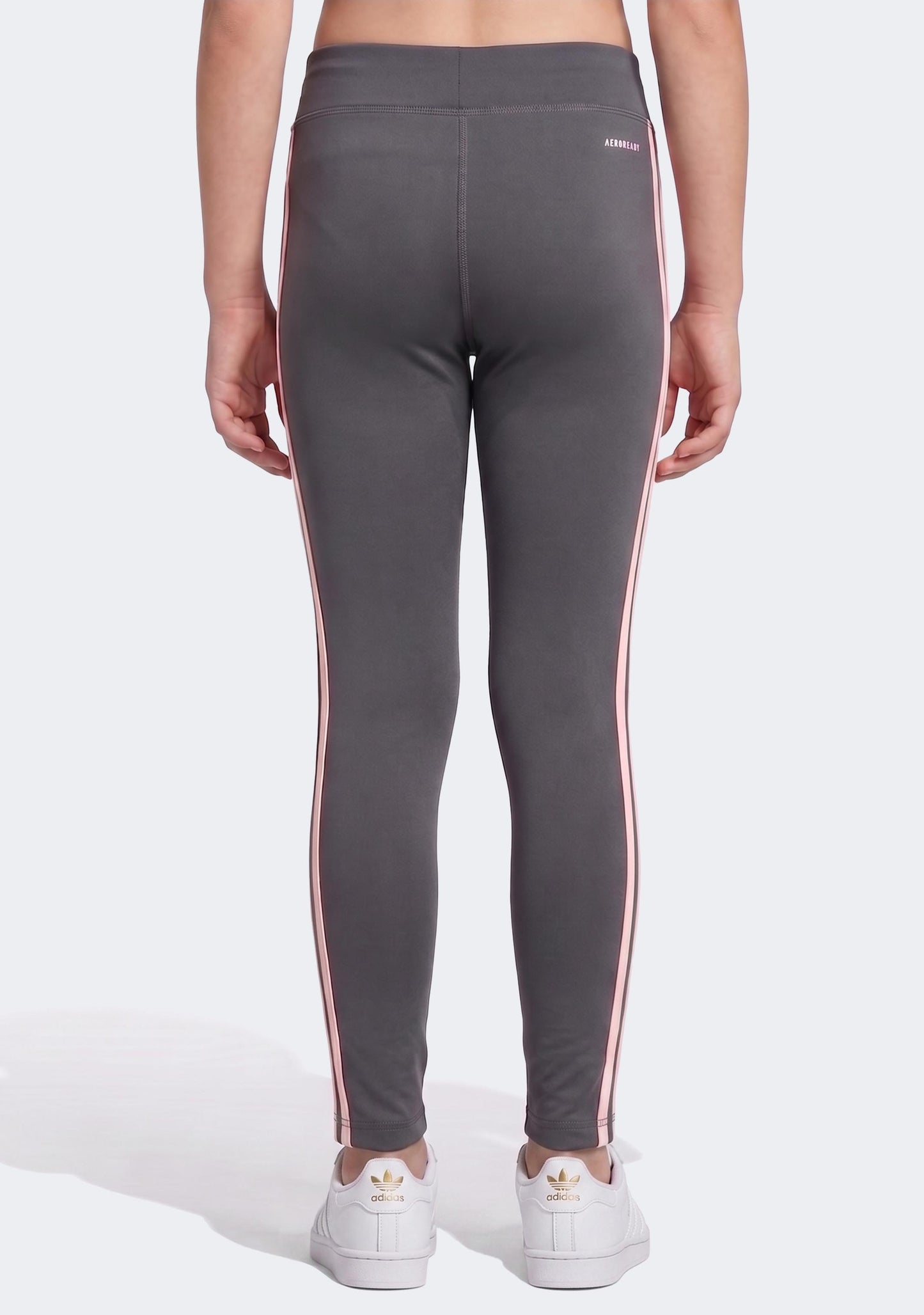 Adidas Girls' Training Equipment 3-Stripes Leggings