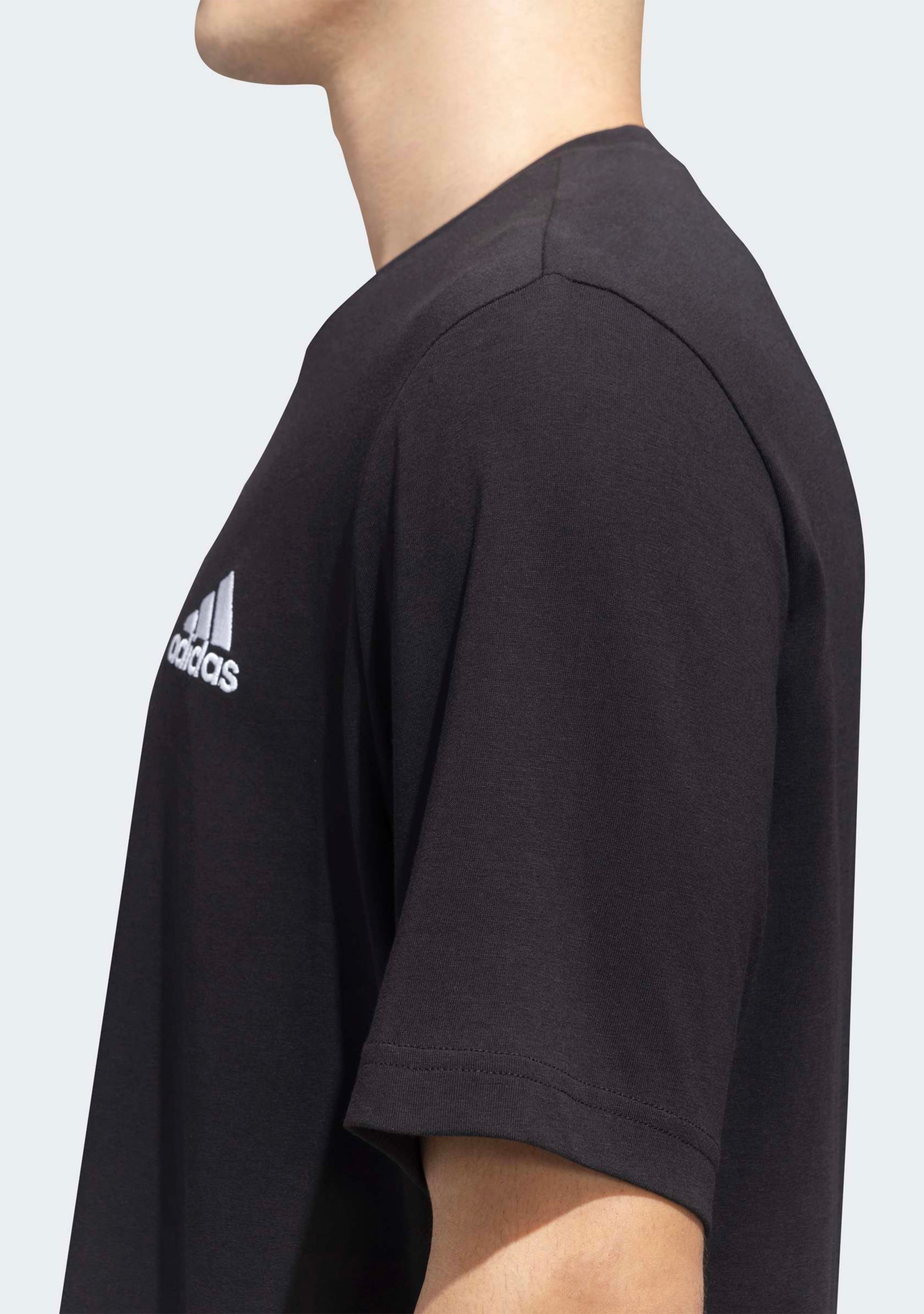 Adidas Men's Essentials Embroidered Small Logo Tee
