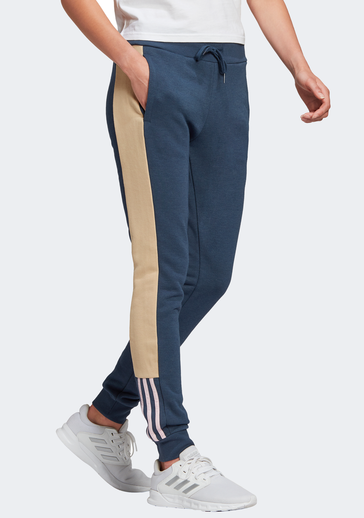 Adidas Womens Essentials Logo Colourblock Pants