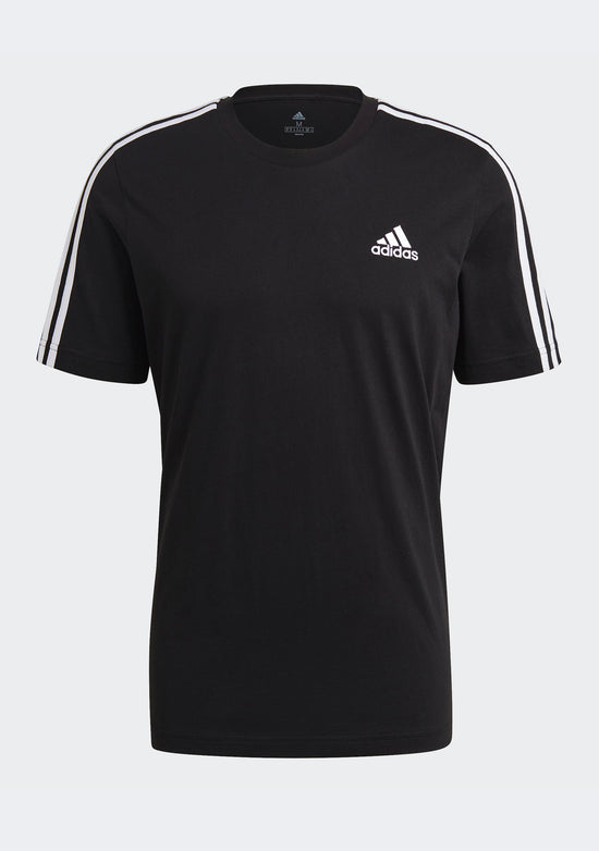 Adidas Men’s Essentials 3 Stripes Tee