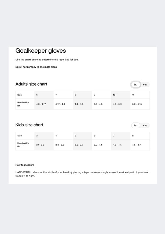Nike Kids' Match Goalkeeper Gloves