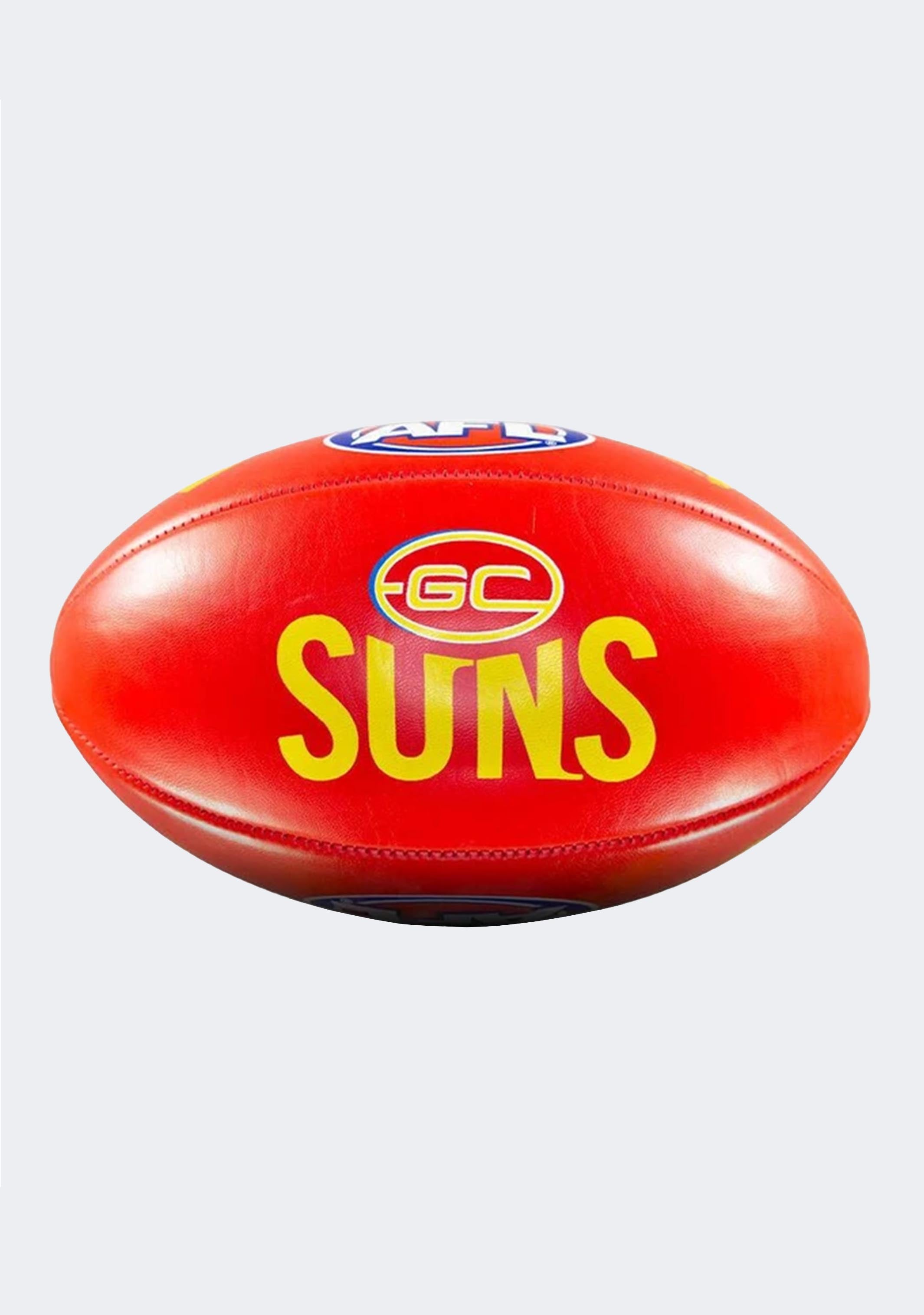 Sherrin Gold Coast Suns PVC AFL Team Logo Football