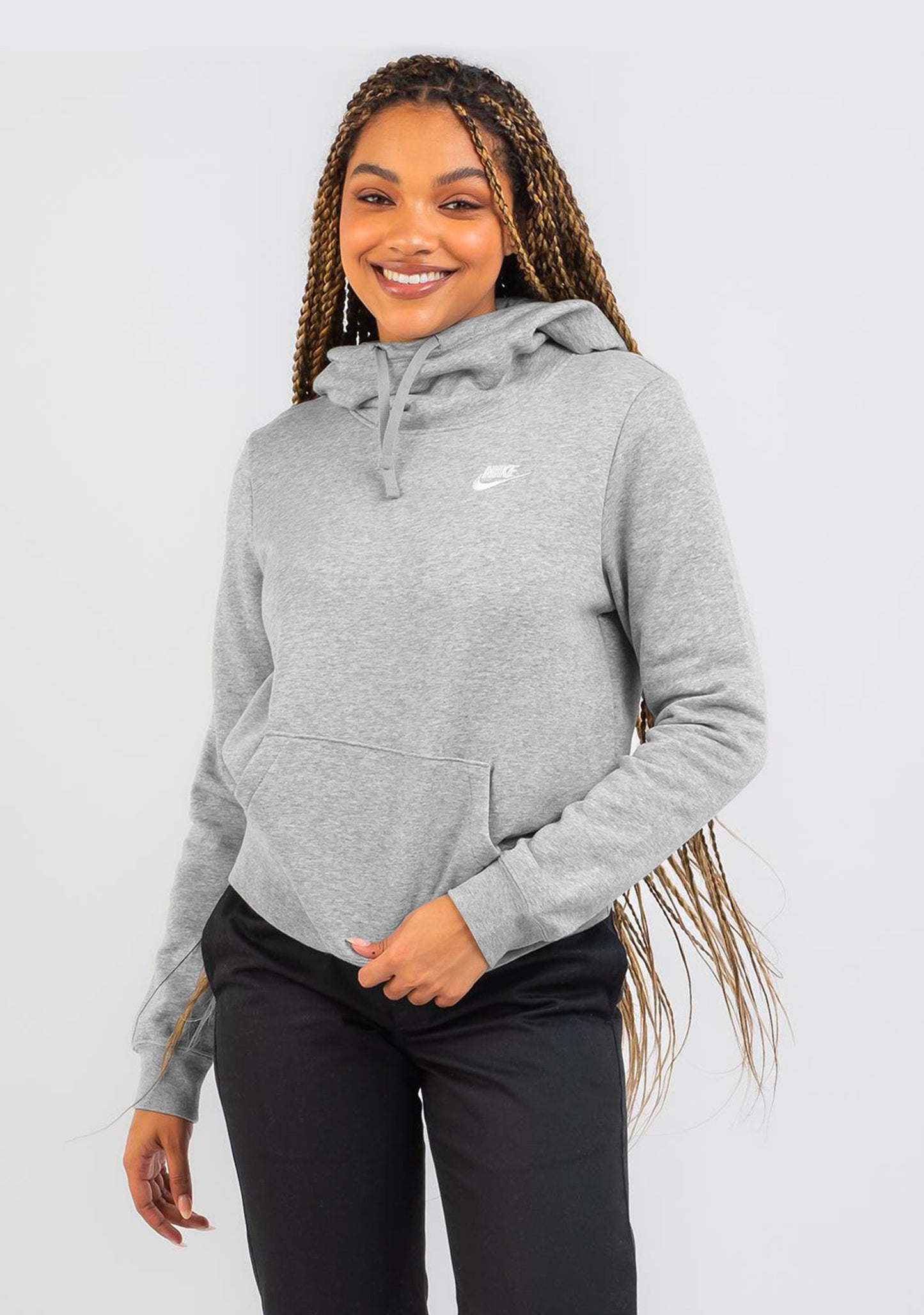 Nike Women's Club Fleece Funnel Neck Hoodie