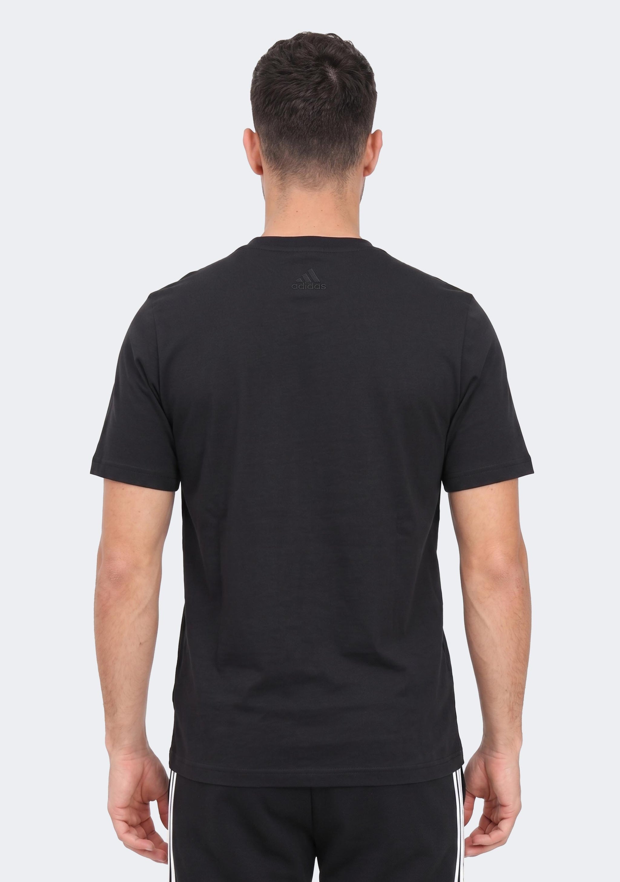 Adidas Men’s Essentials Single Jersey Linear Embroidered Logo Tee