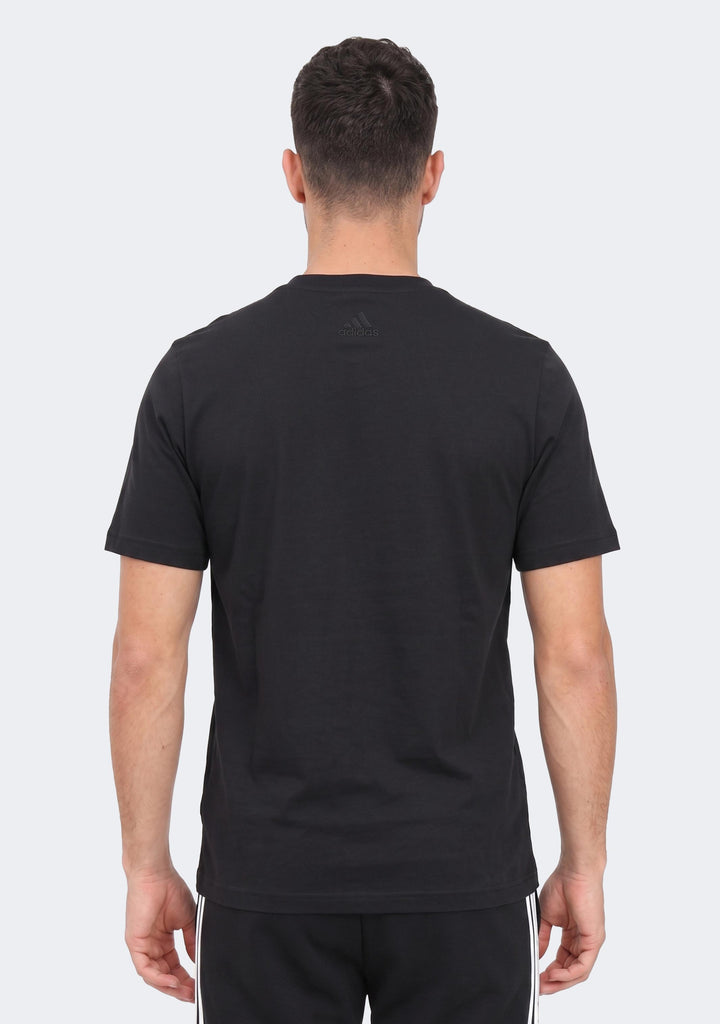 Adidas Men’s Essentials Single Jersey Linear Embroidered Logo Tee