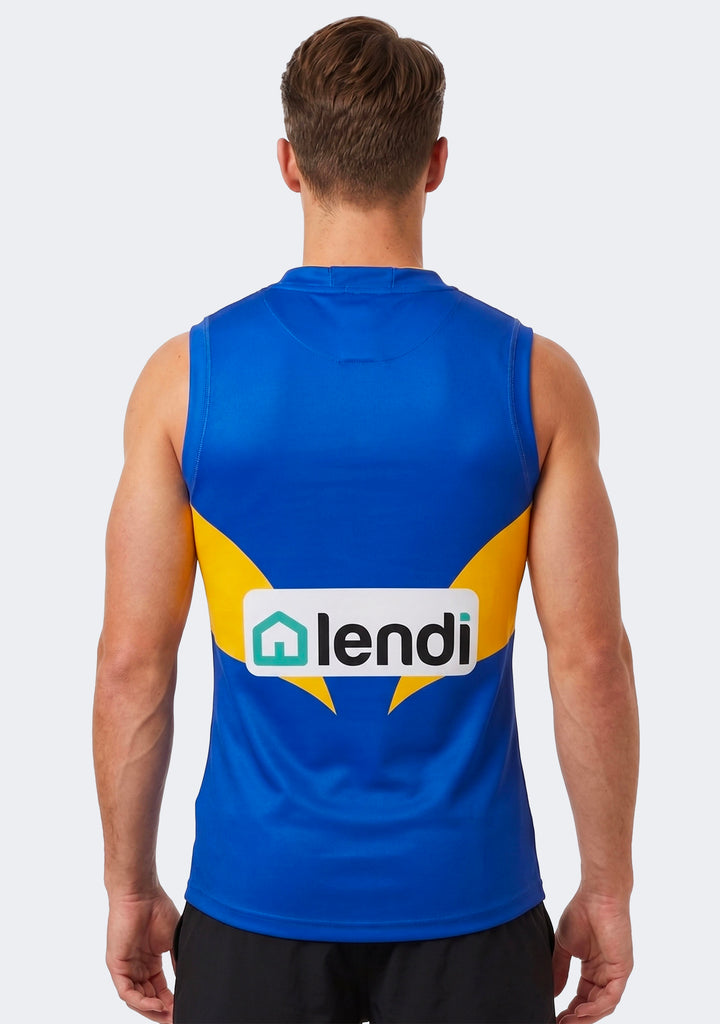 Castore Men's West Coast Eagles Replica Home Guernsey