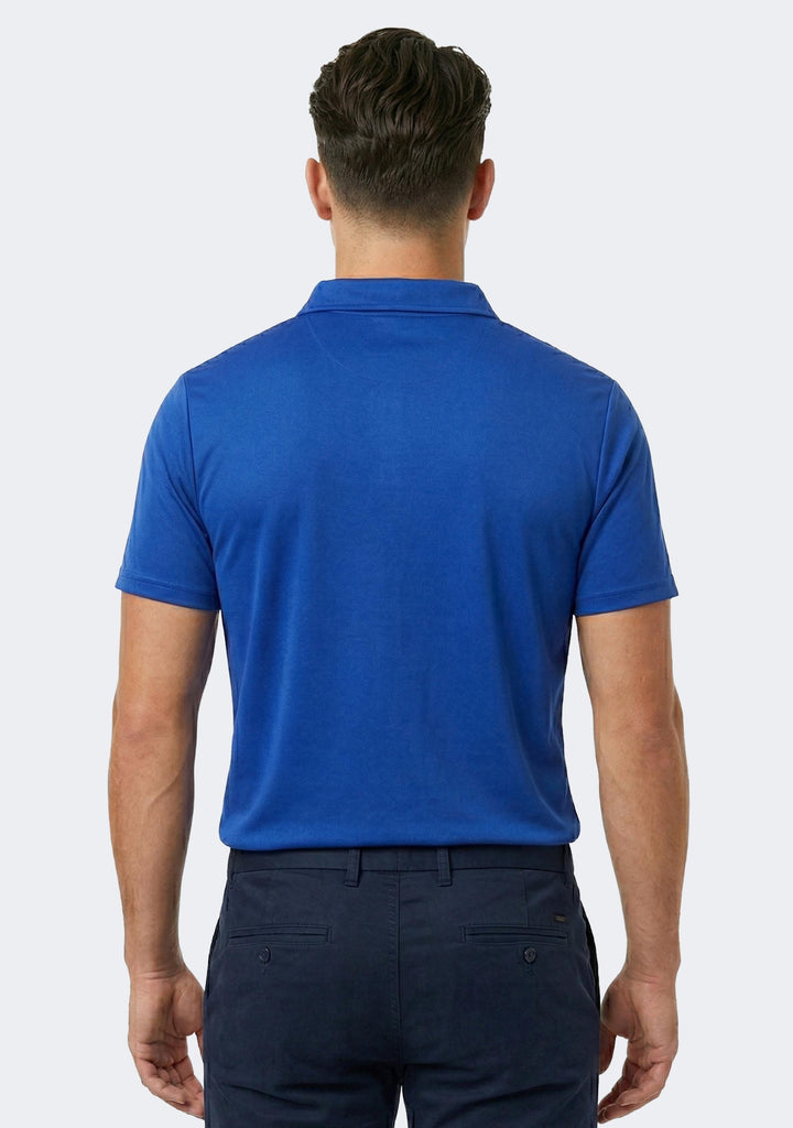 Castore Men's West Coast Eagles Travel Players Polo - Blue