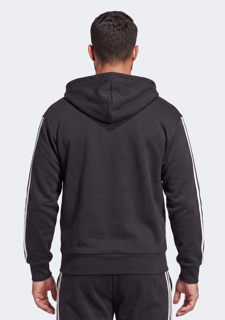 Adidas Men's 3S French Terry Full Zip Hoodie