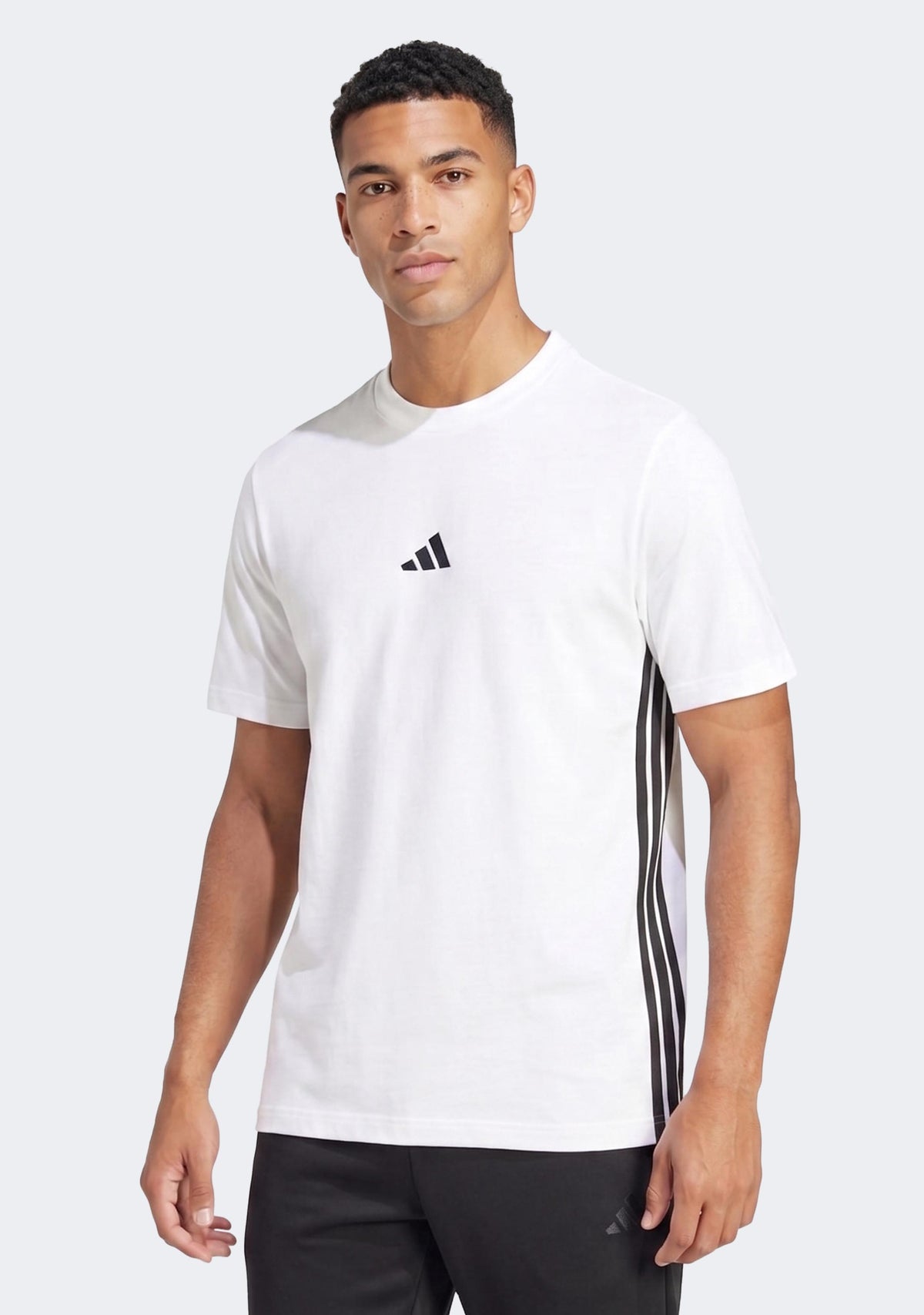 Adidas Men's Essentials 3-Stripes Single Jersey Tee