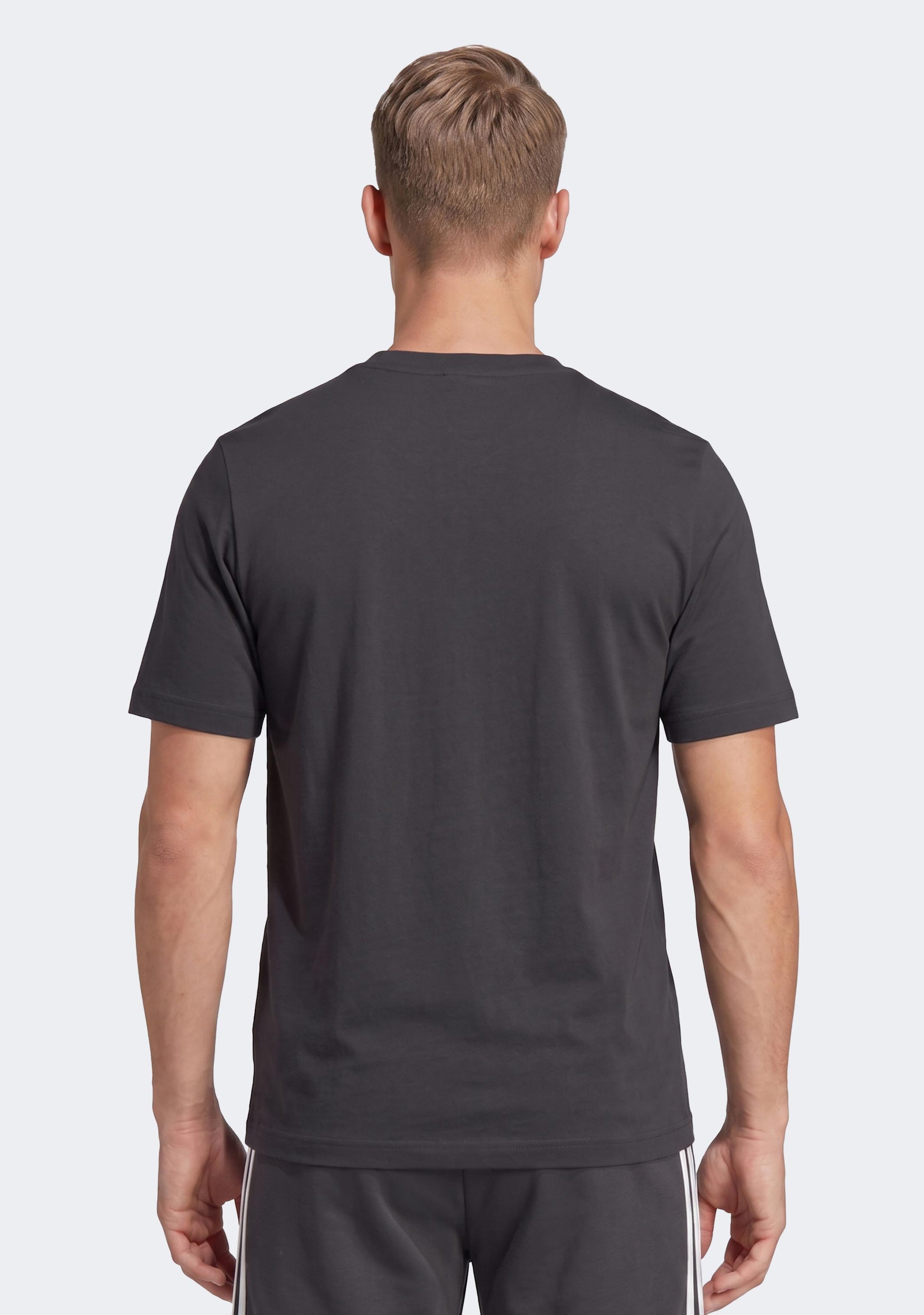 Adidas Men's Essentials Small Logo Single Jersey Tee