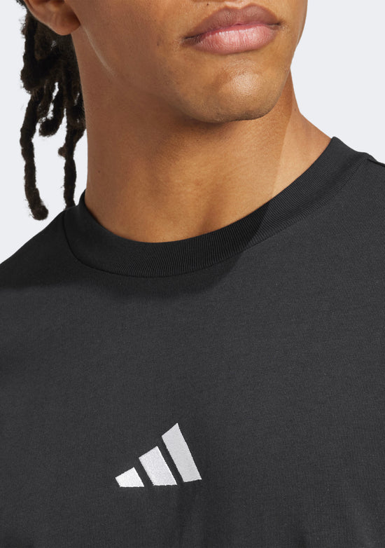 Adidas Men's Essentials Small Logo Single Jersey Tee