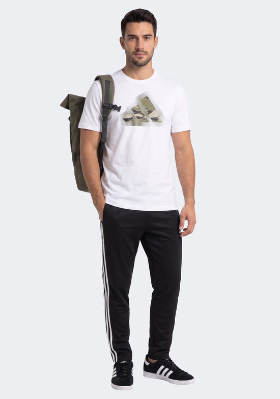 Adidas Men's Camo Modern Logo Graphic Tee