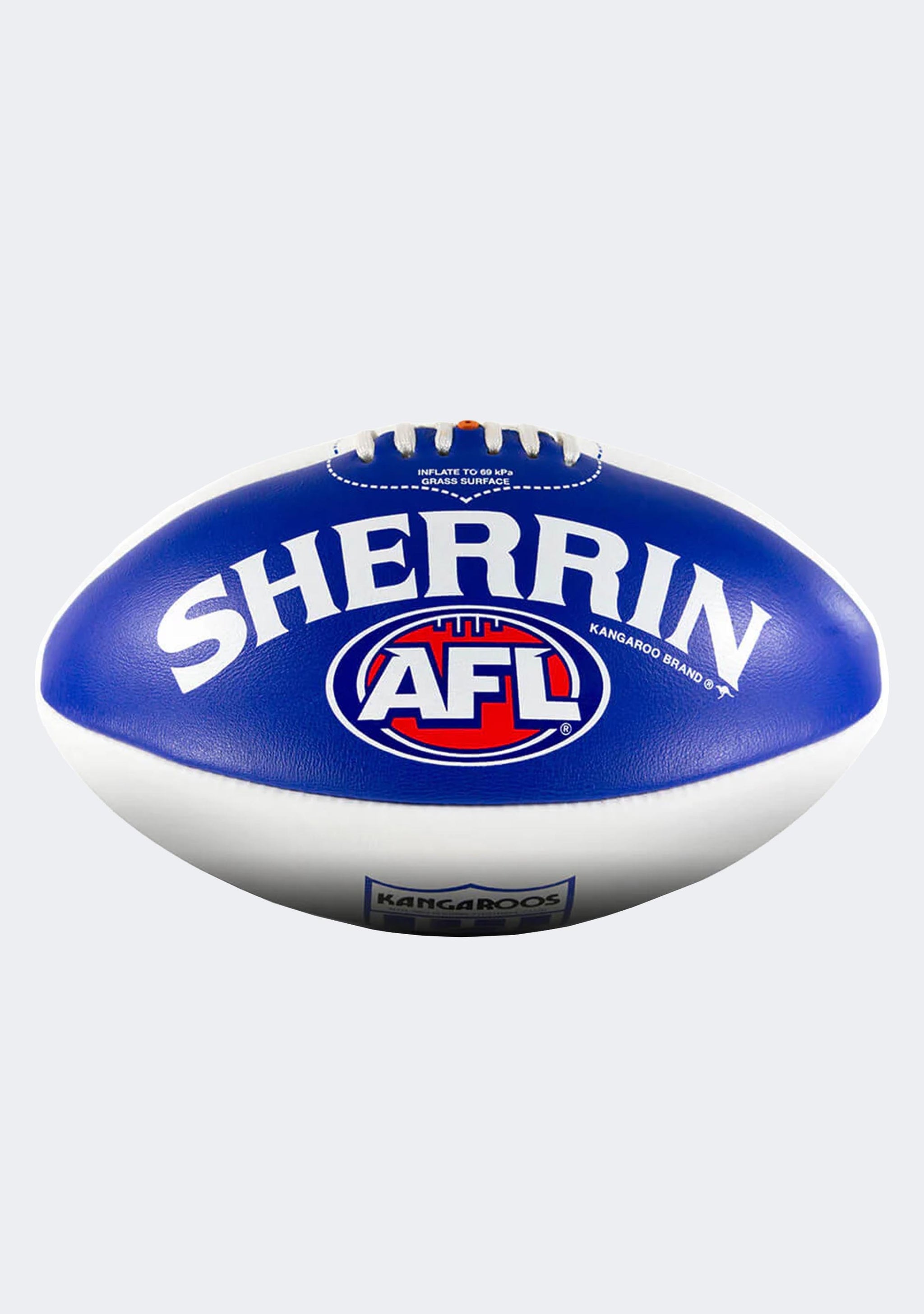 Sherrin North Melbourne Kangaroos Team Leather Football