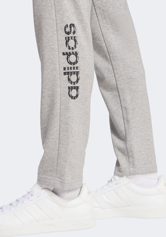 Adidas Men's French Terry Linear Logo Pants